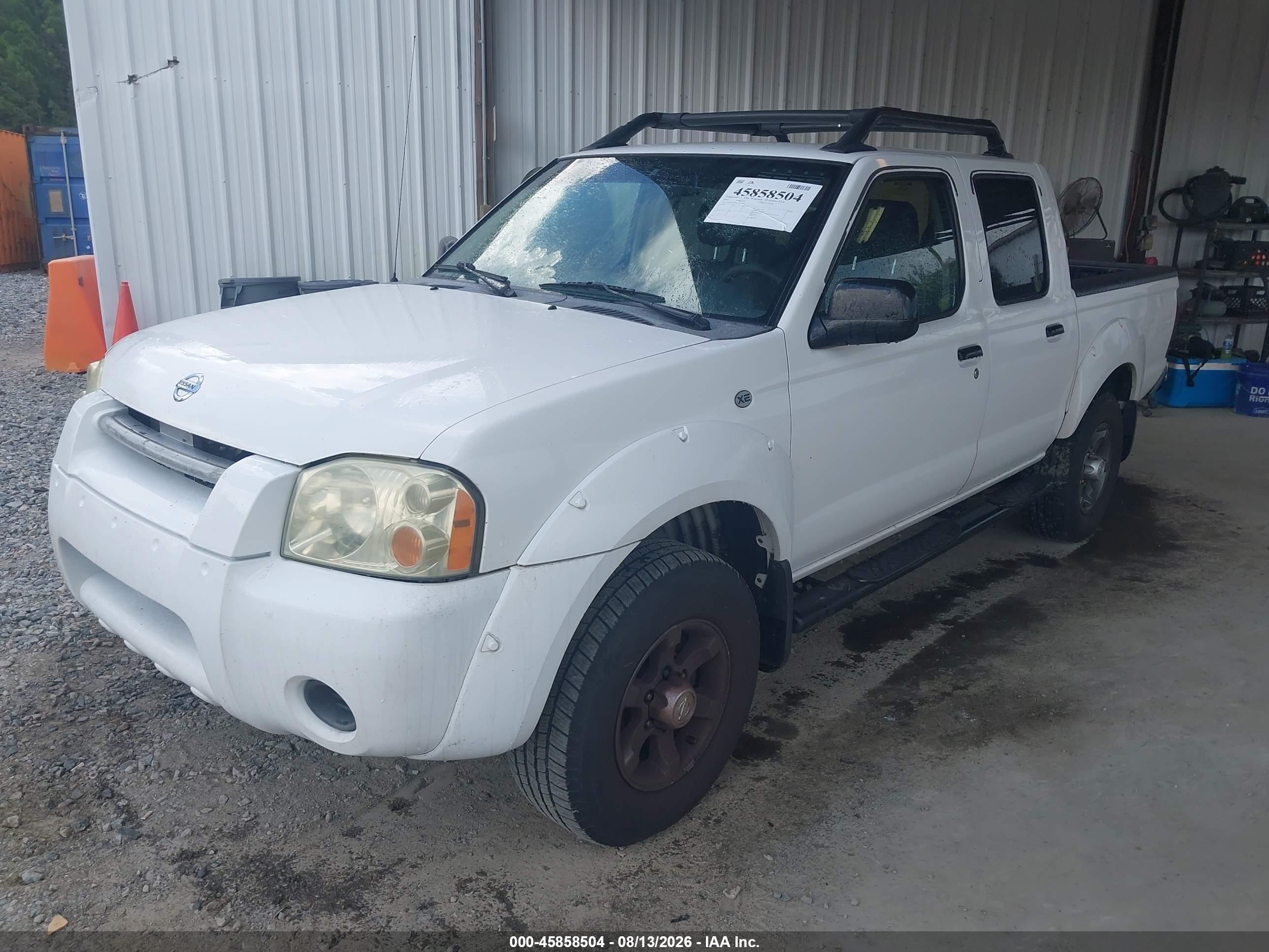 2004 Nissan Frontier Xe-v6 Белый vin: 1N6ED27T64C451294