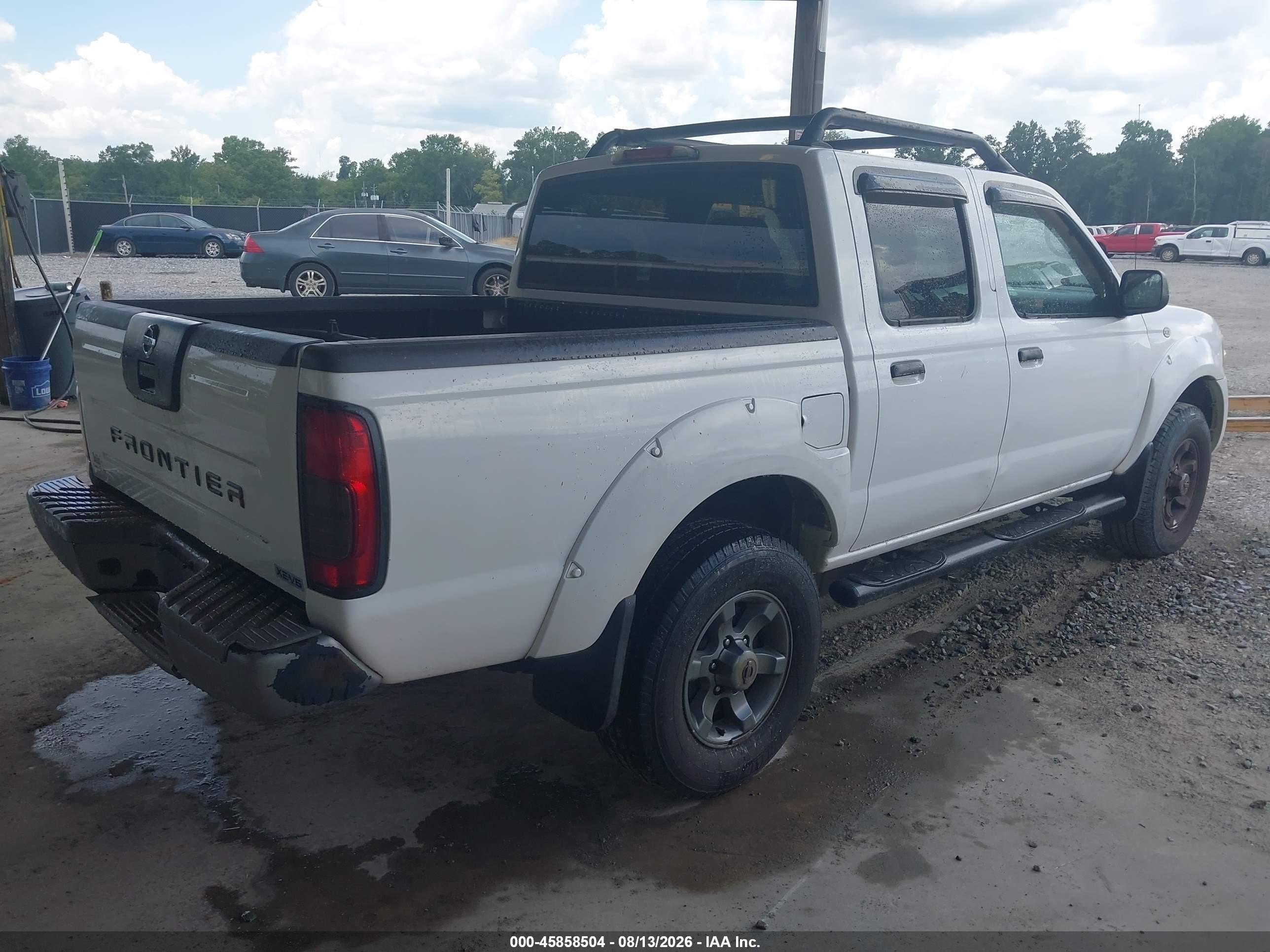 2004 Nissan Frontier Xe-v6 Белый vin: 1N6ED27T64C451294