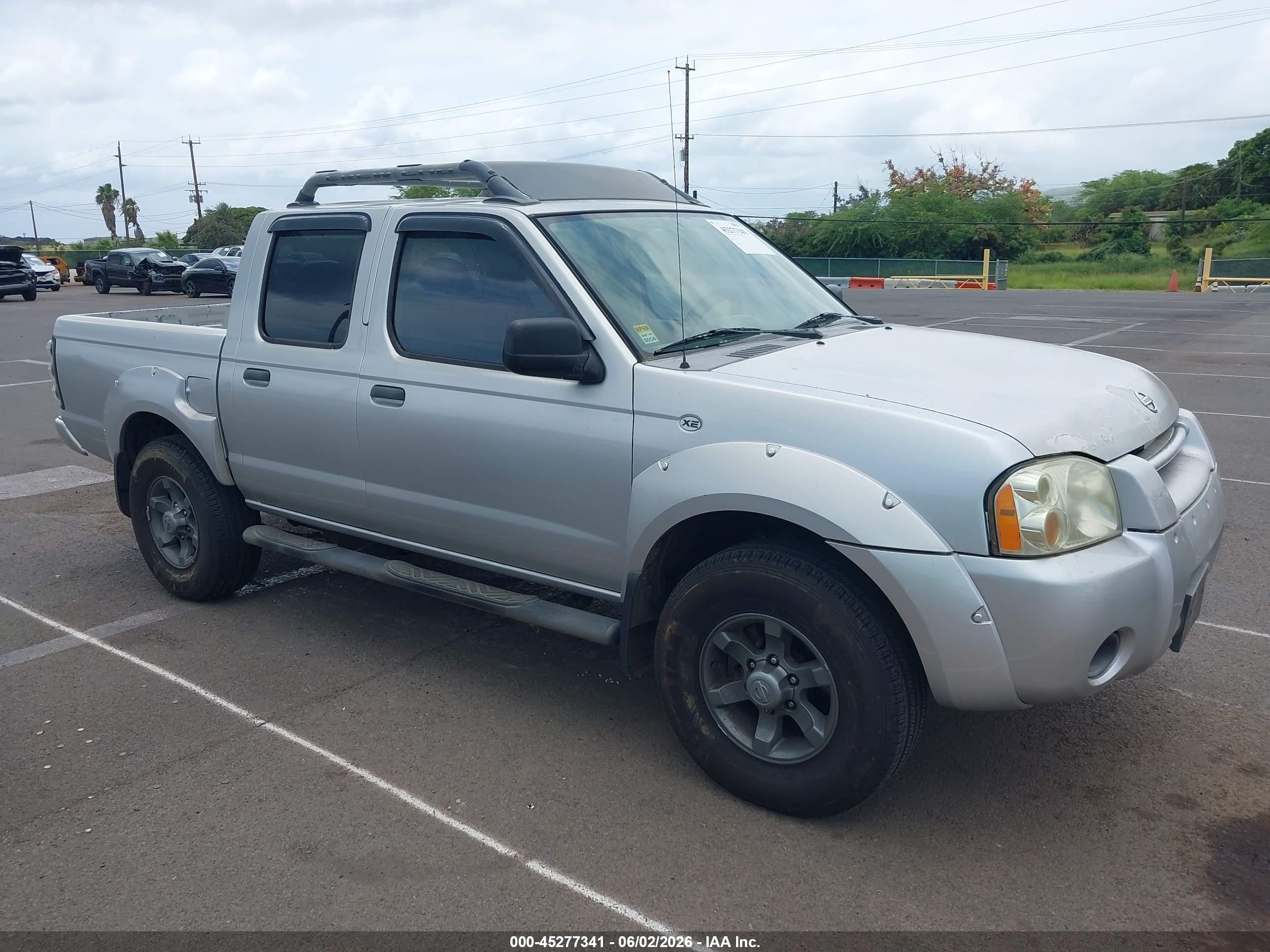 2004 Nissan Frontier Xe-v6 Серебряный vin: 1N6ED27T64C466121