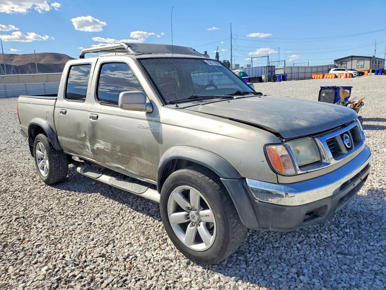 2000 Nissan Frontier 4wd Se Crew Silver vin: 1N6ED27T6YC423372