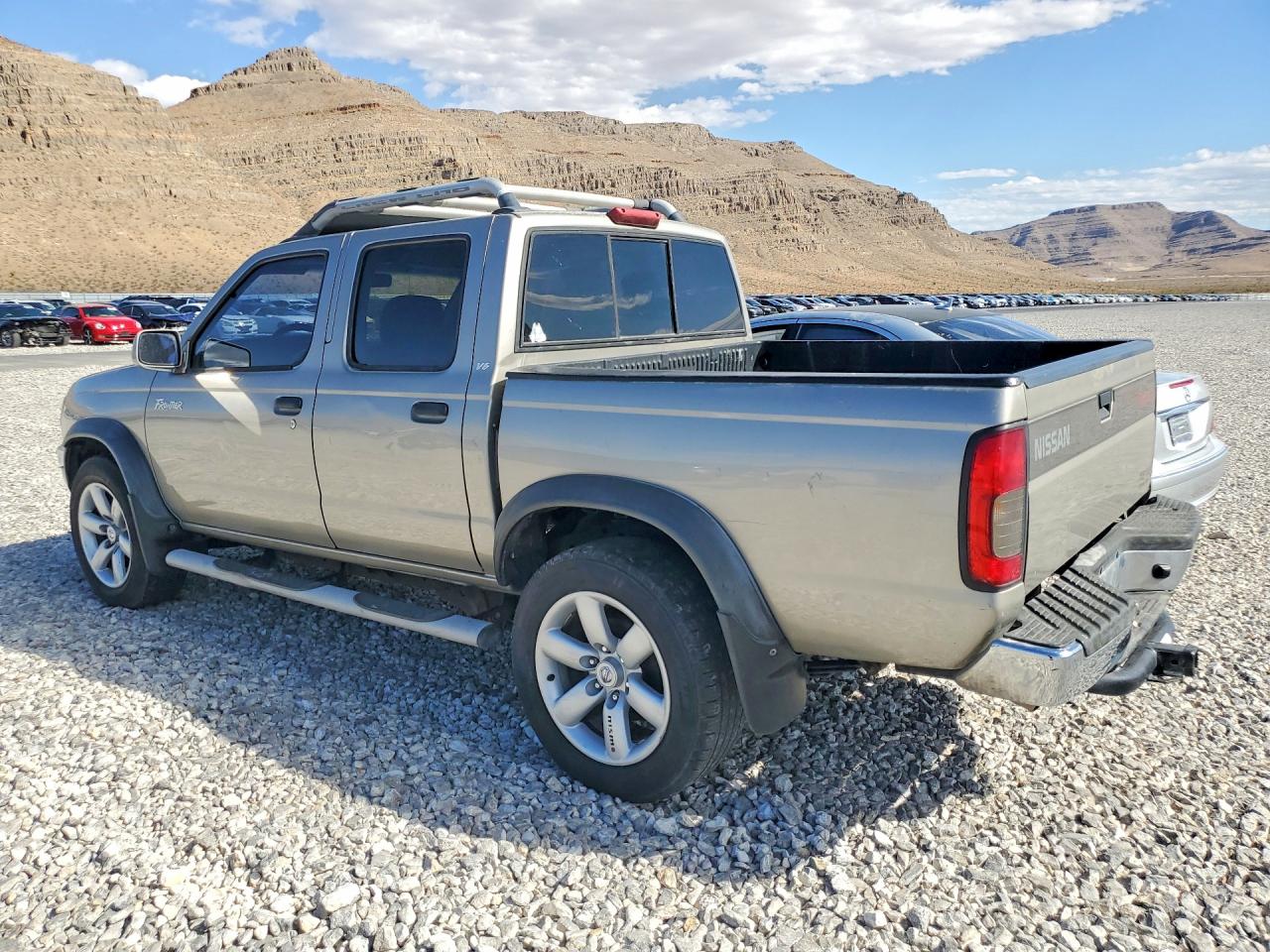 2000 Nissan Frontier 4wd Se Crew Silver vin: 1N6ED27T6YC423372