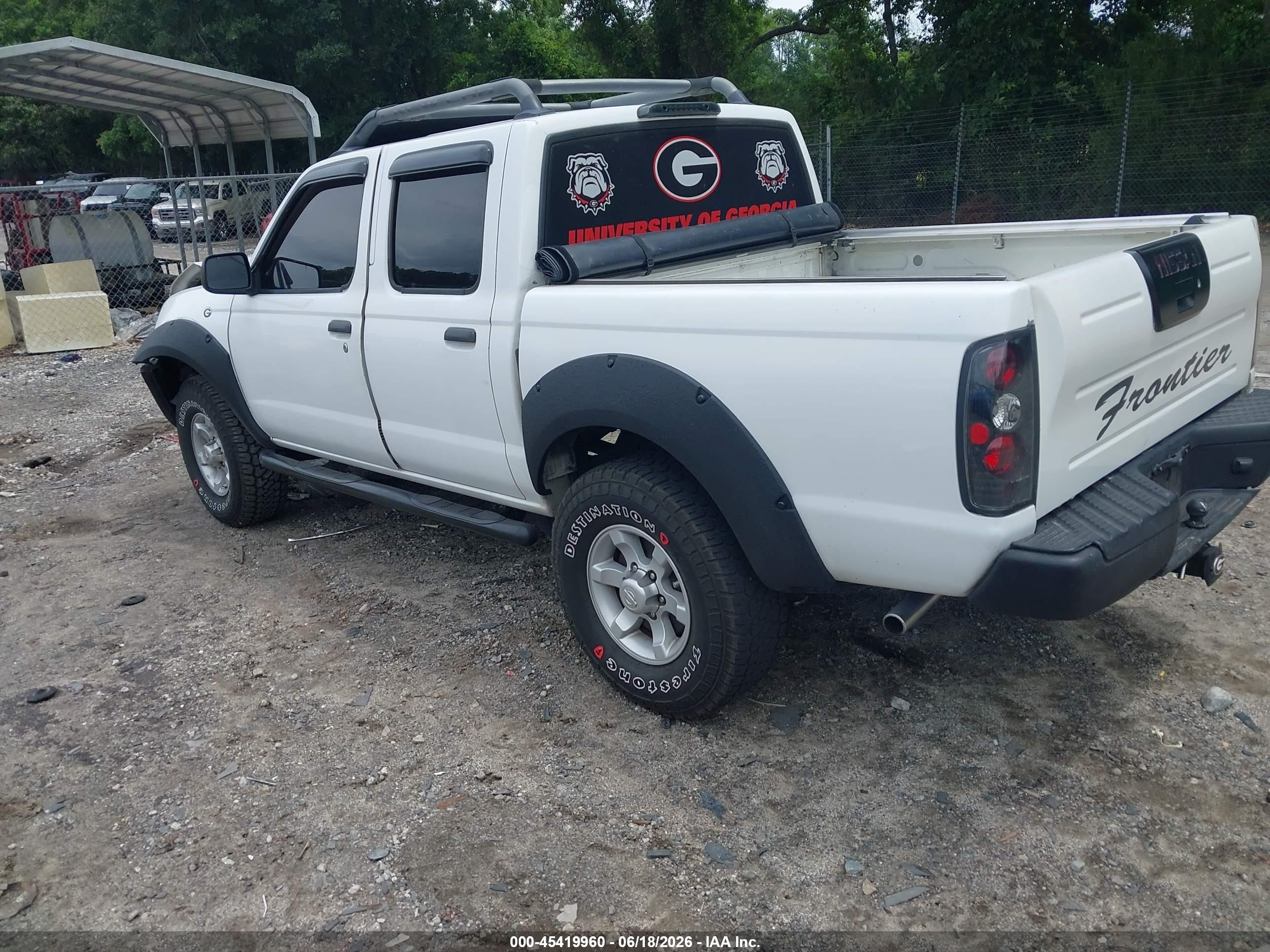 2001 Nissan Frontier Xe-v6 White vin: 1N6ED27T71C314683
