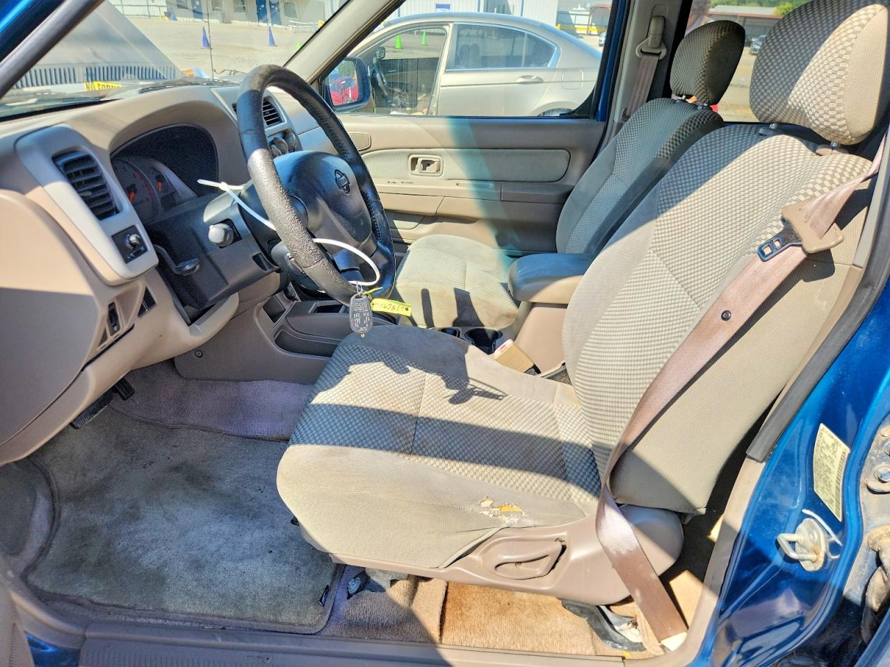 2001 Nissan Frontier Xe Blue vin: 1N6ED27T71C386208