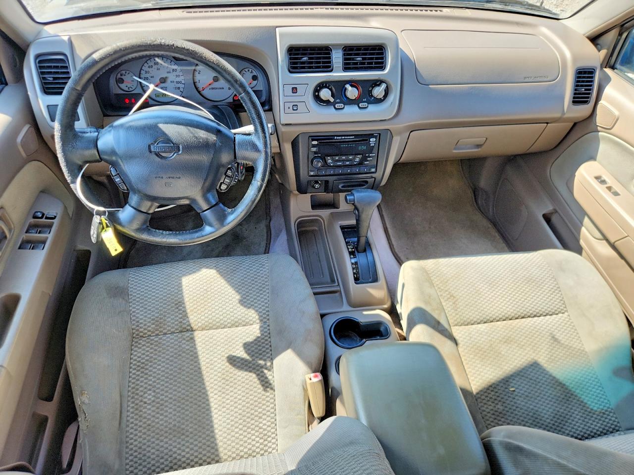 2001 Nissan Frontier Xe Blue vin: 1N6ED27T71C386208