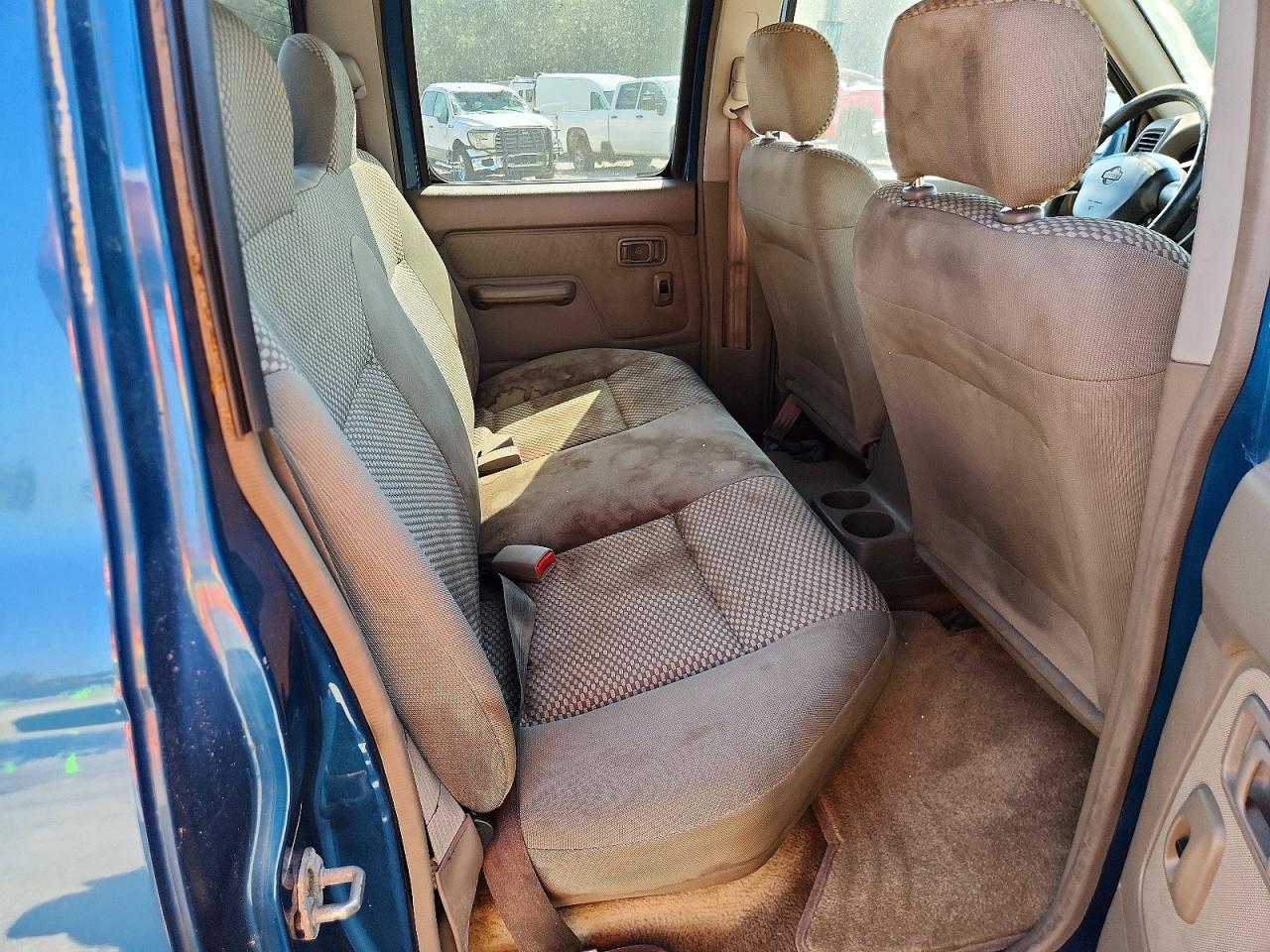 2001 Nissan Frontier Xe Blue vin: 1N6ED27T71C386208