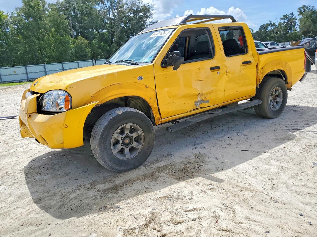 2004 Nissan Frontier Xe-v6 Yellow vin: 1N6ED27T74C442605