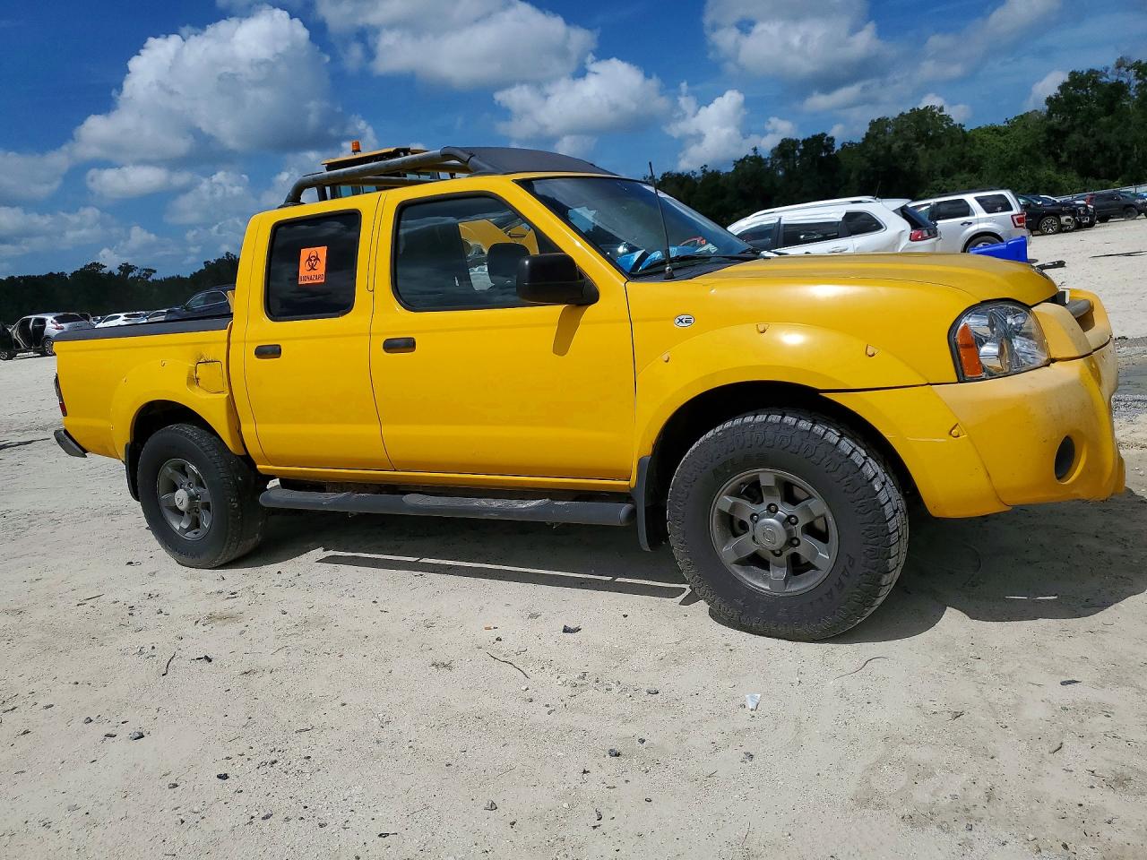 2004 Nissan Frontier Xe-v6 Yellow vin: 1N6ED27T74C442605