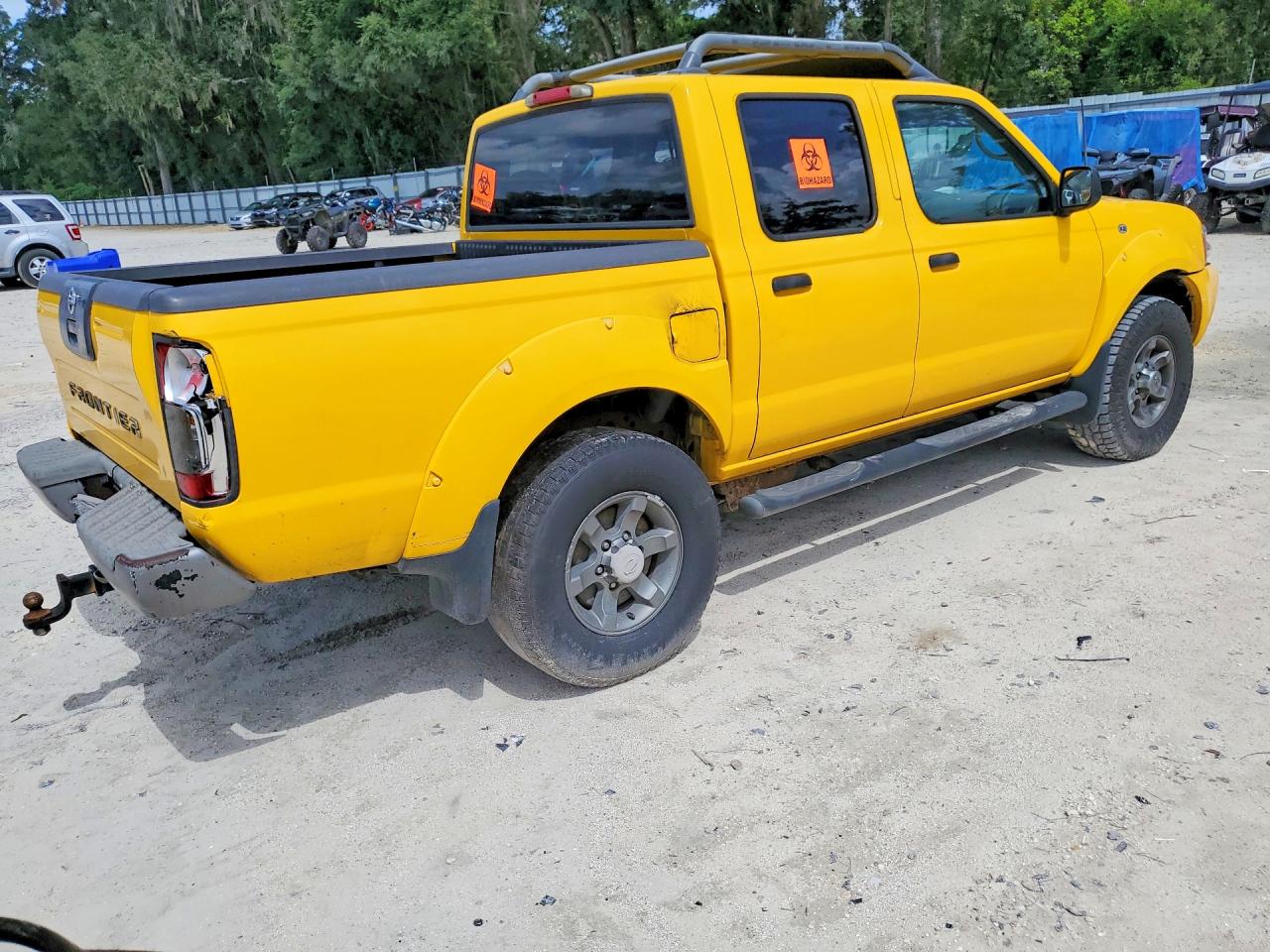 2004 Nissan Frontier Xe-v6 Yellow vin: 1N6ED27T74C442605