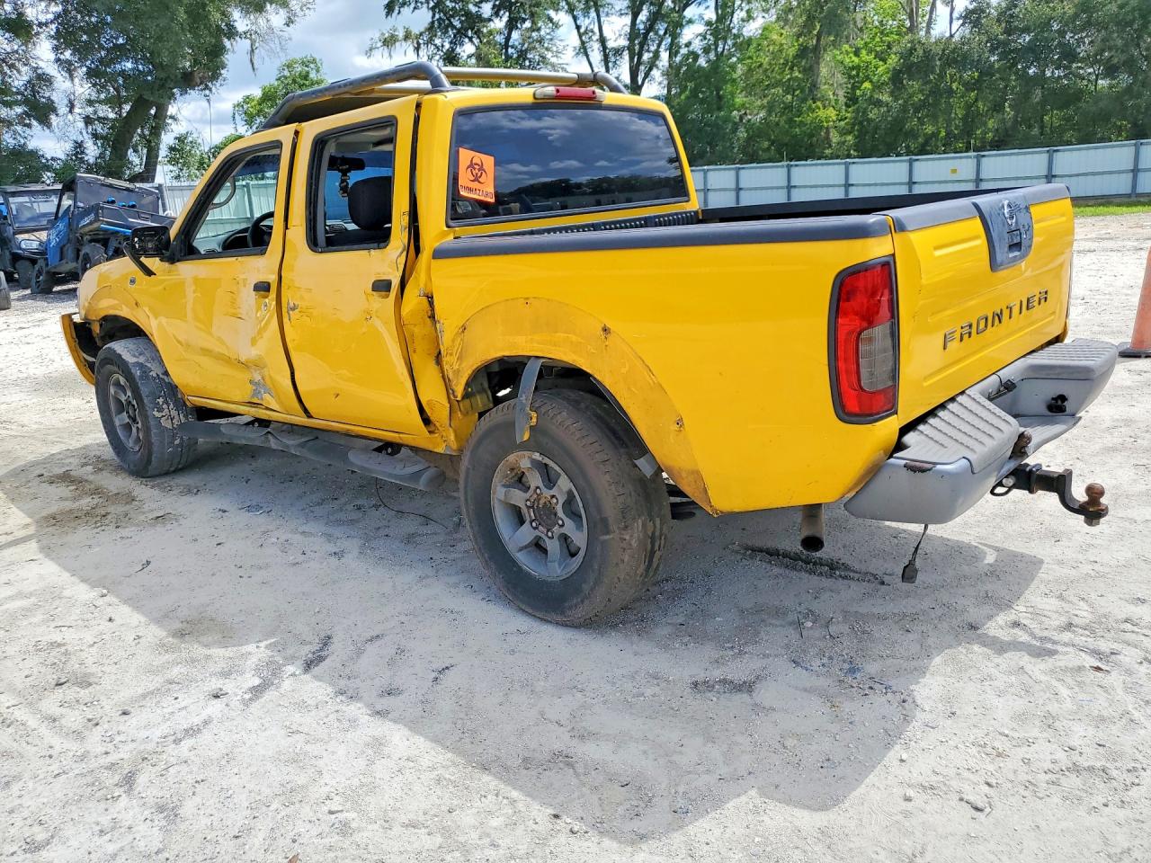 2004 Nissan Frontier Xe-v6 Yellow vin: 1N6ED27T74C442605