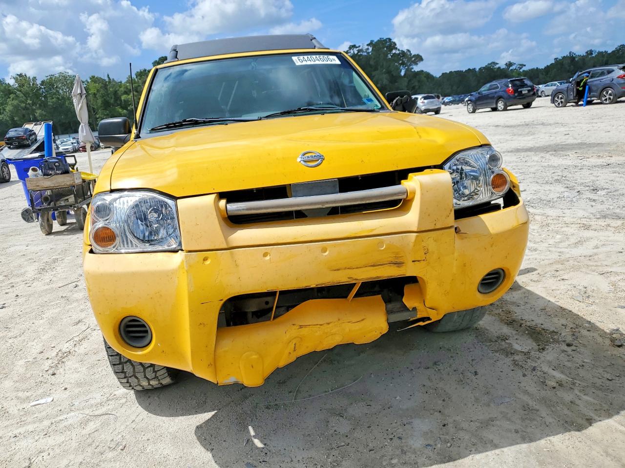 2004 Nissan Frontier Xe-v6 Yellow vin: 1N6ED27T74C442605