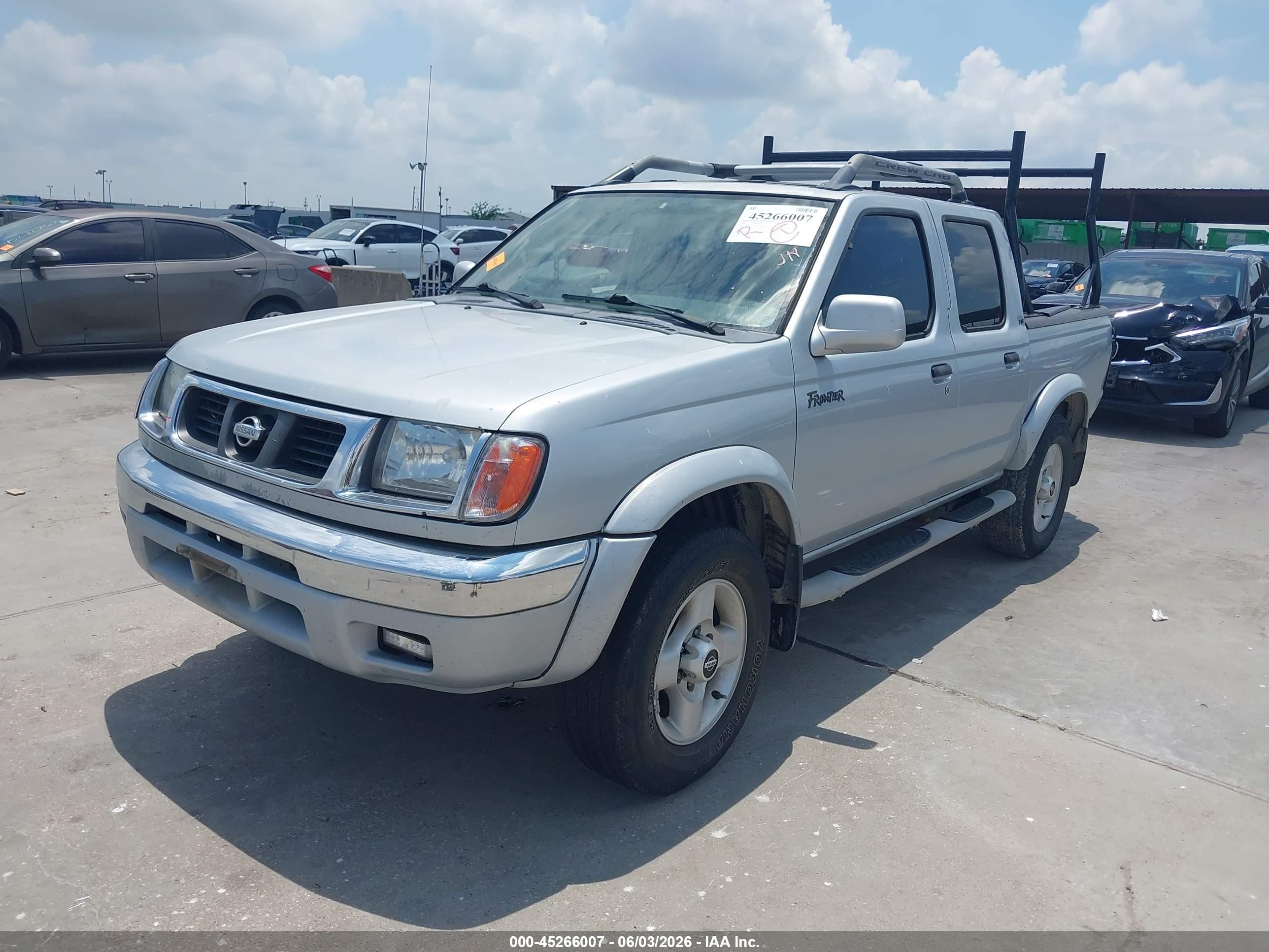 2000 Nissan Frontier Se-v6/xe-v6 Серебряный vin: 1N6ED27T7YC420352