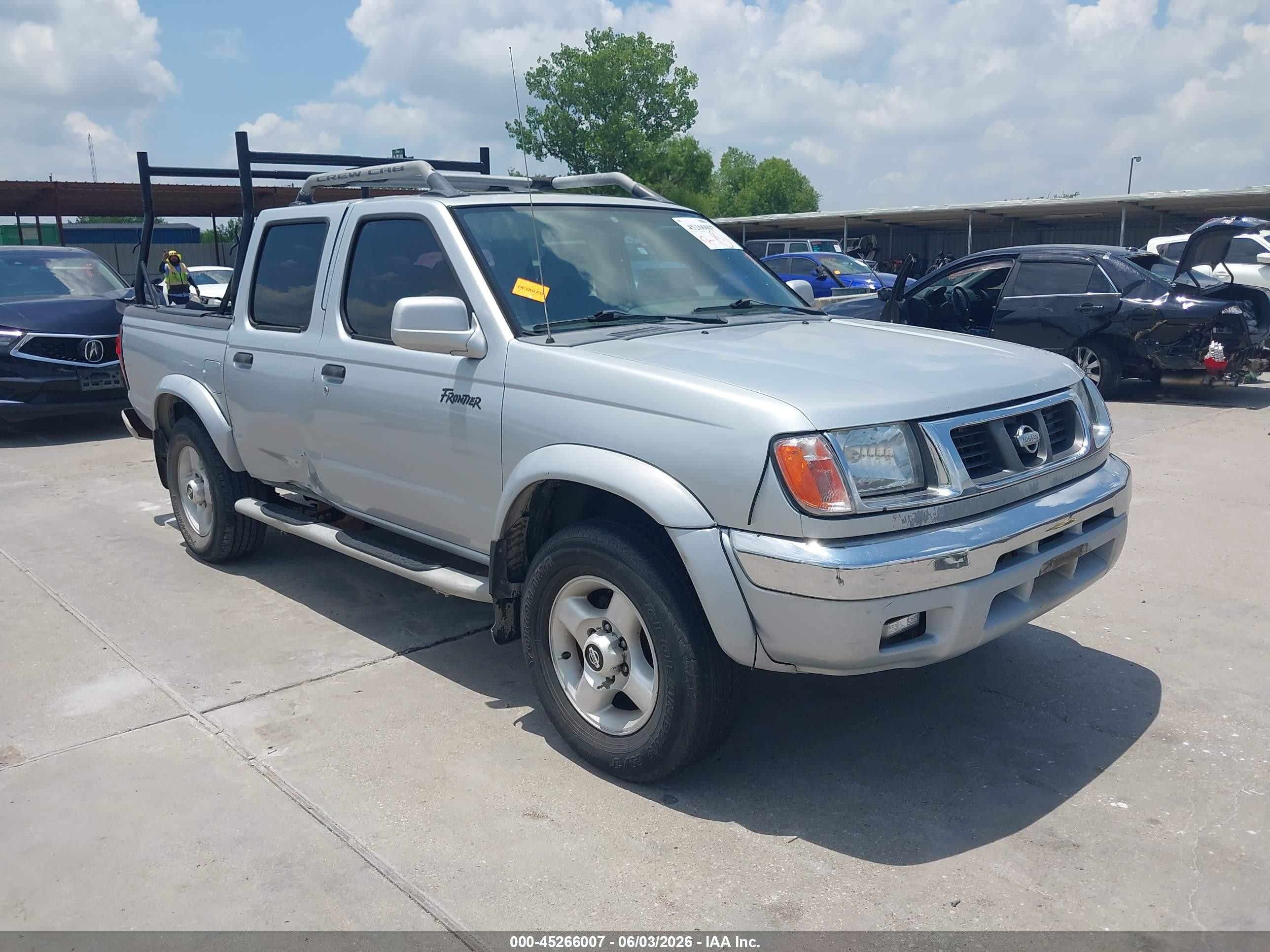 2000 Nissan Frontier Se-v6/xe-v6 Серебряный vin: 1N6ED27T7YC420352