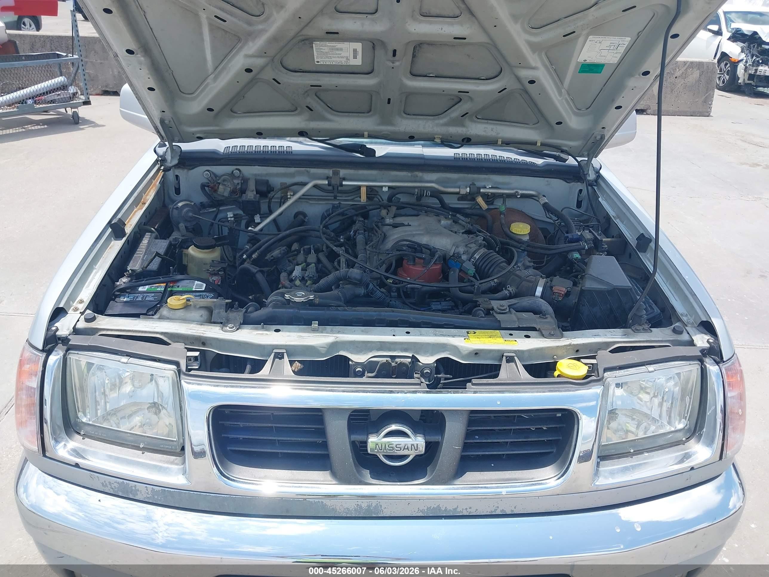 2000 Nissan Frontier Se-v6/xe-v6 Серебряный vin: 1N6ED27T7YC420352