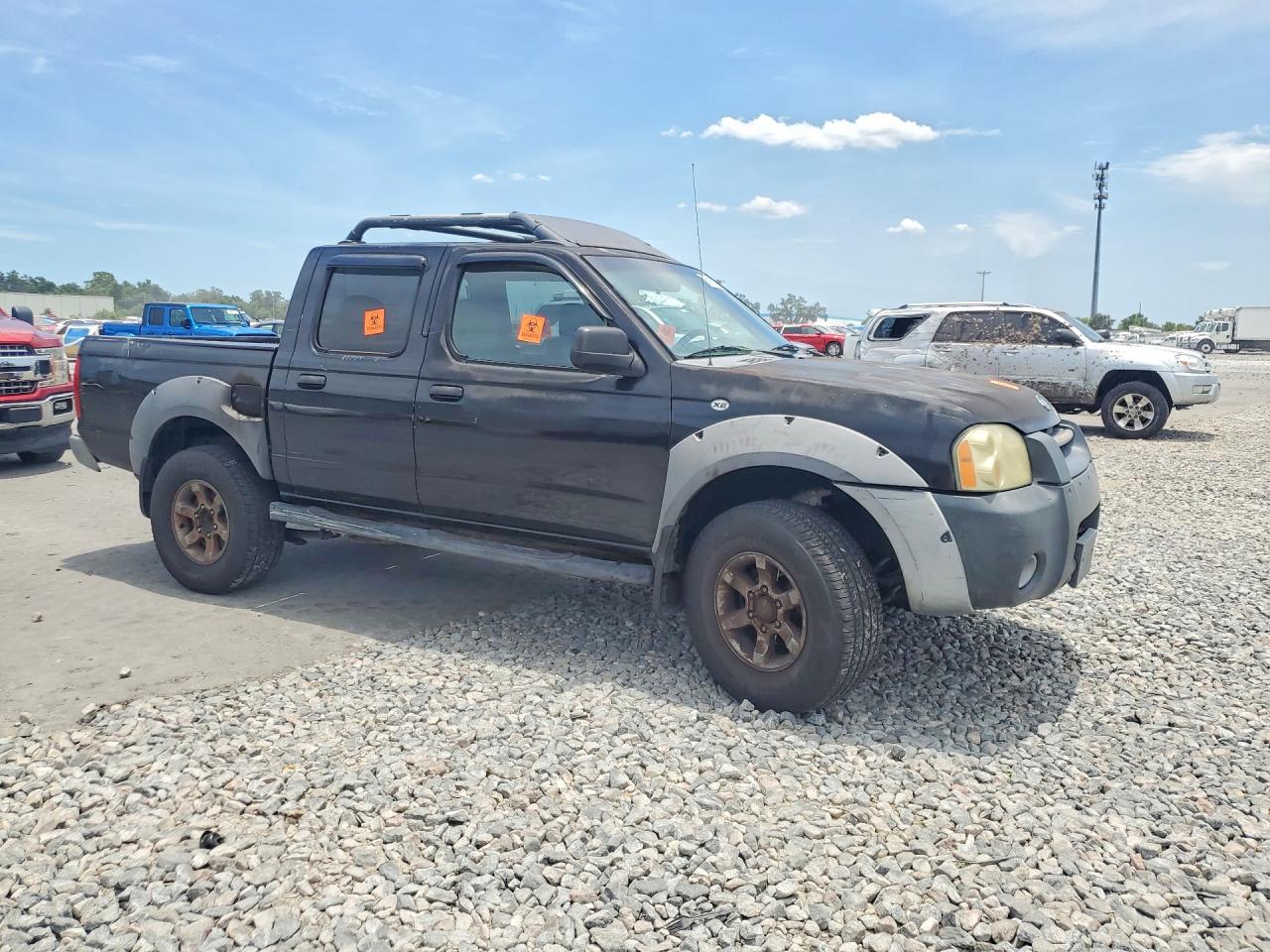 2001 Nissan Frontier Xe Black vin: 1N6ED27T81C391658