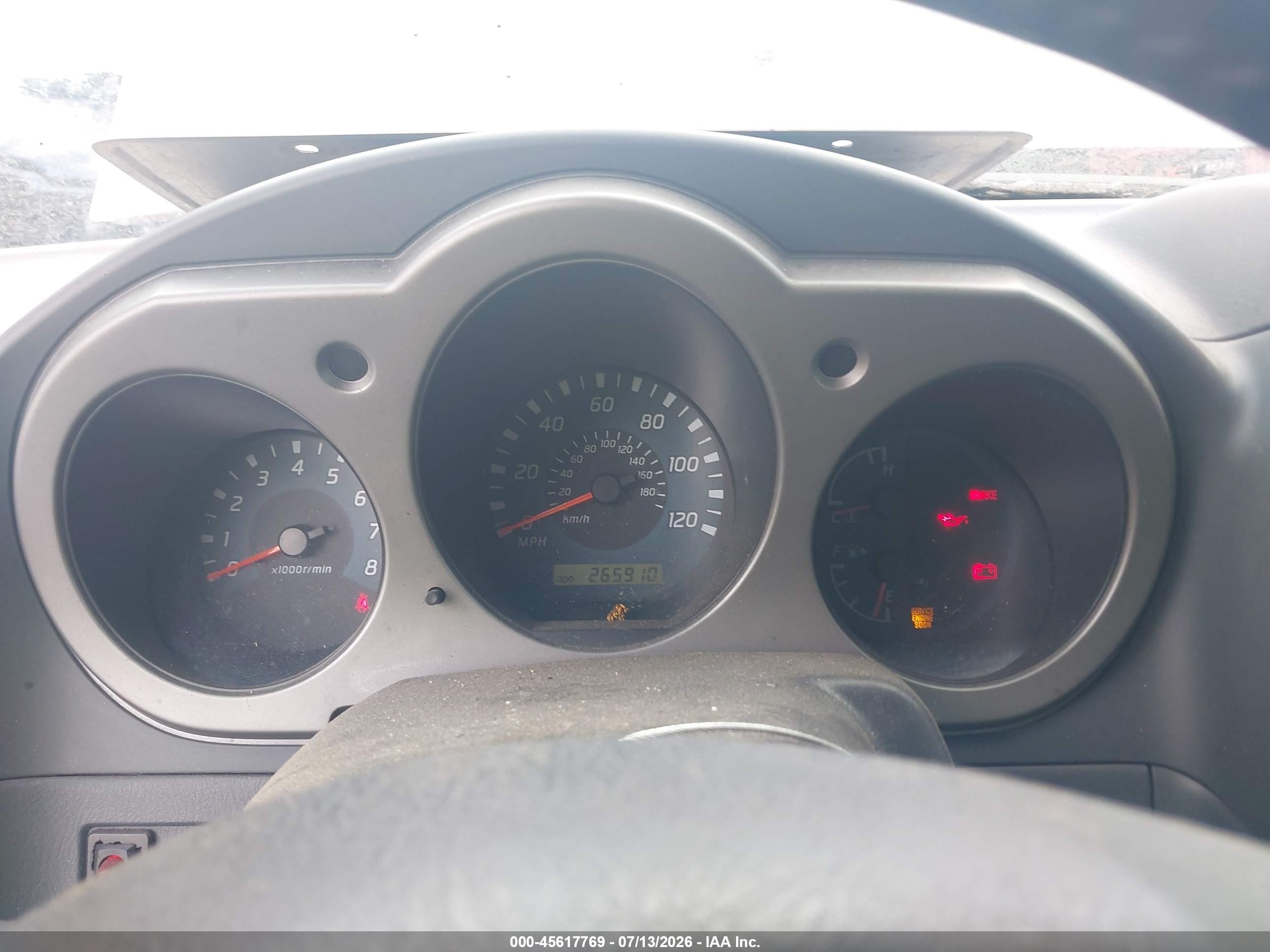 2002 Nissan Frontier Se-v6 Silver vin: 1N6ED27T82C321093