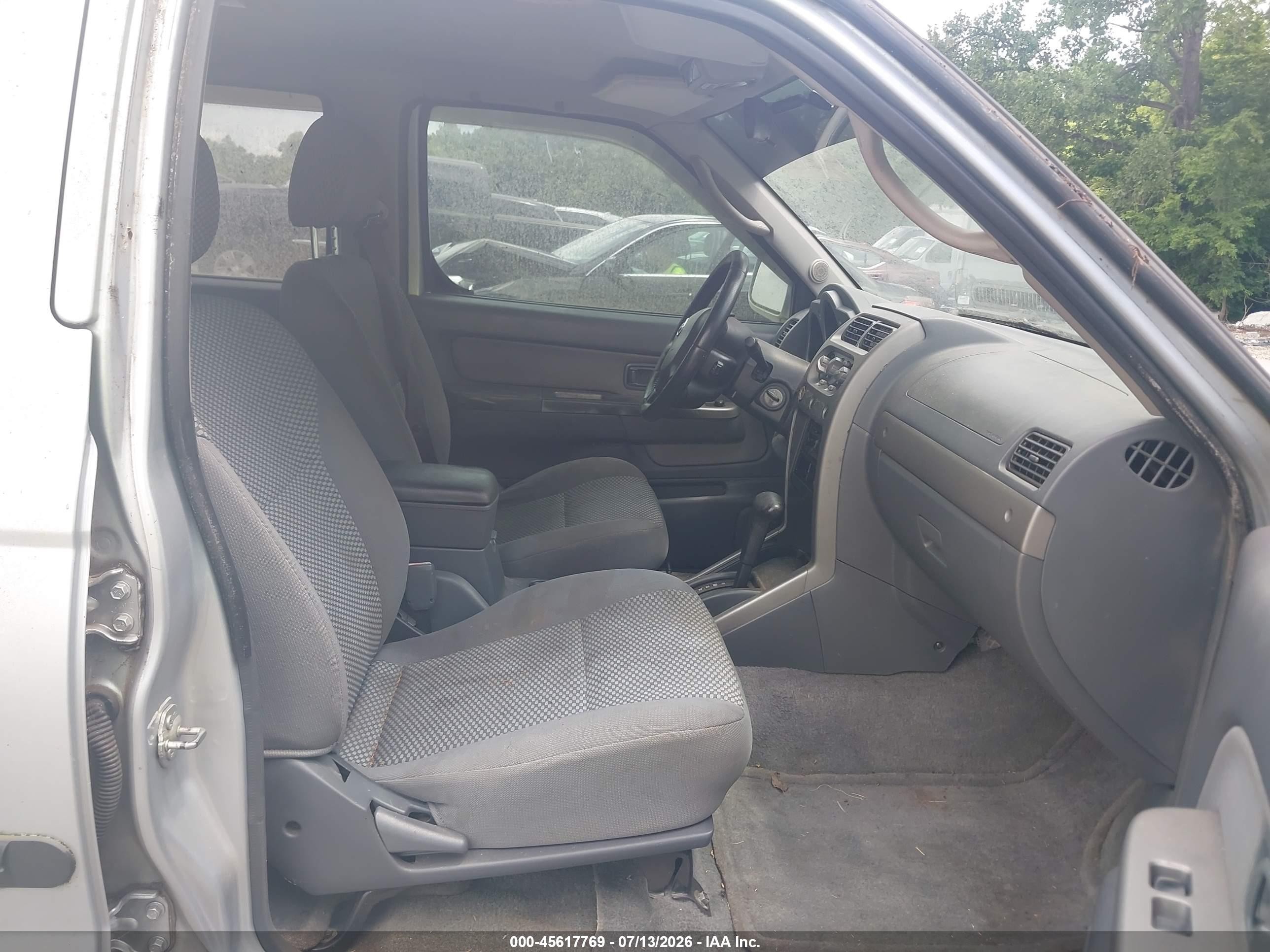 2002 Nissan Frontier Se-v6 Silver vin: 1N6ED27T82C321093