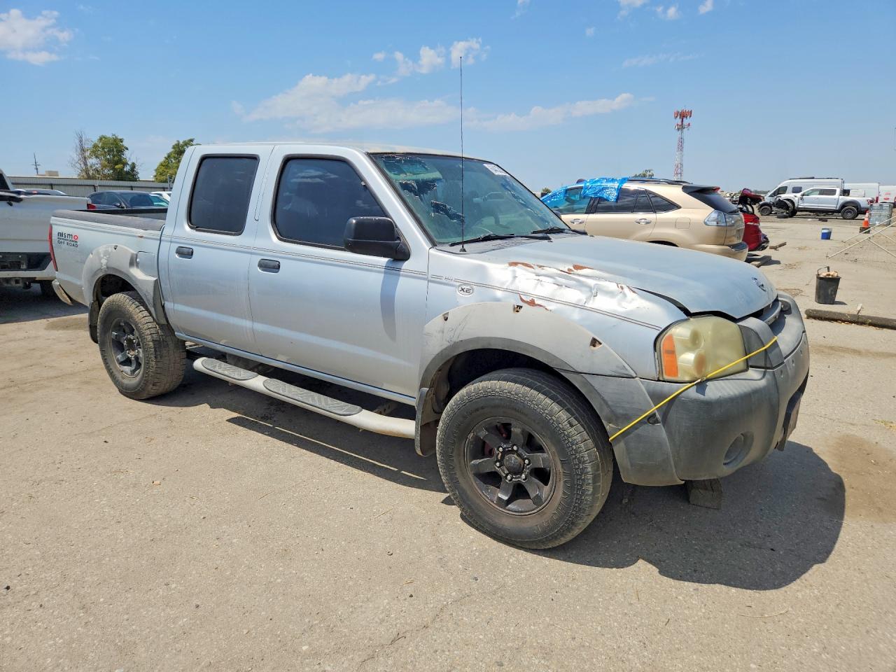 2002 Nissan Frontier Xe-v6 Серебряный vin: 1N6ED27T82C393699