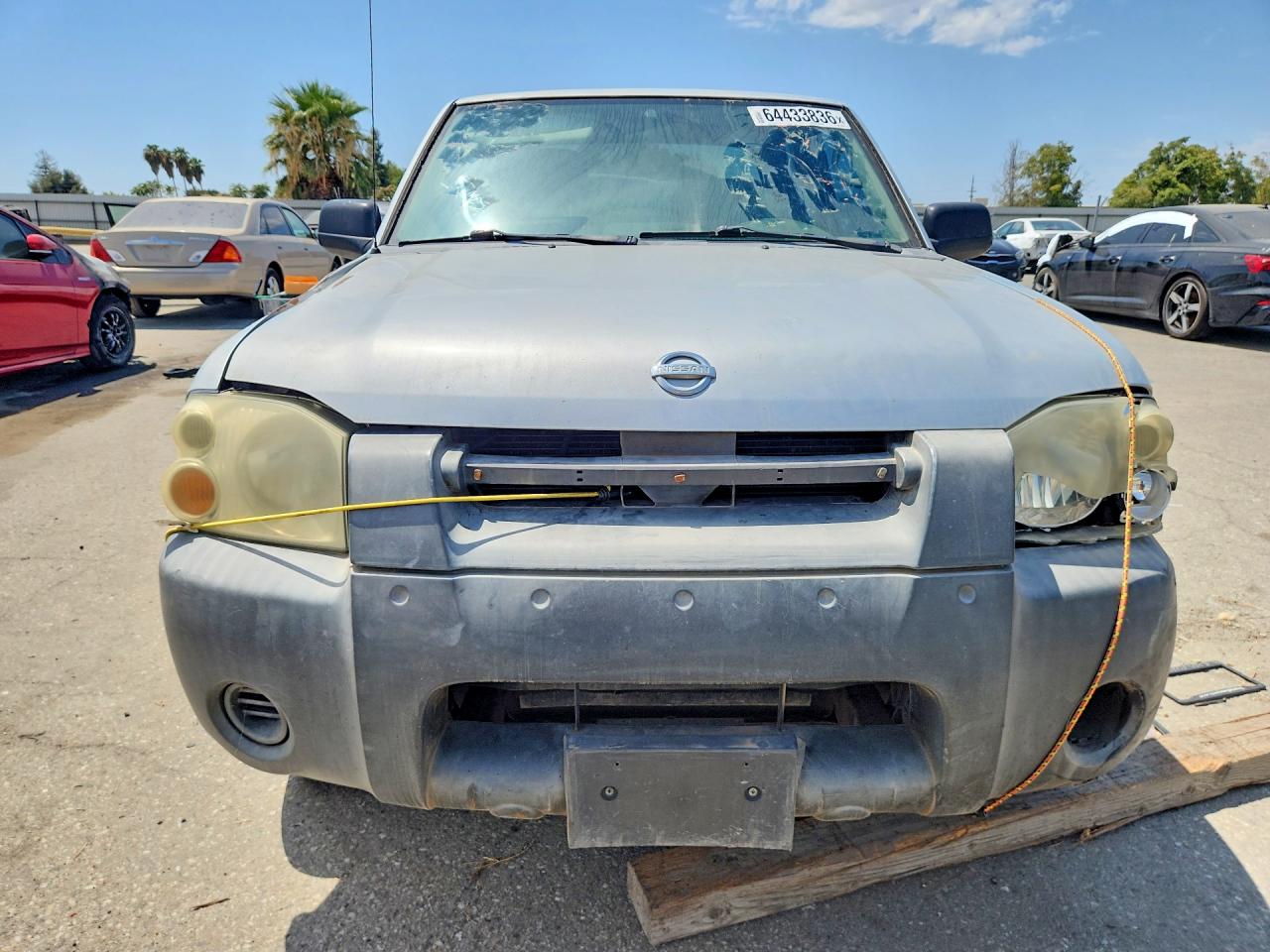 2002 Nissan Frontier Xe-v6 Серебряный vin: 1N6ED27T82C393699