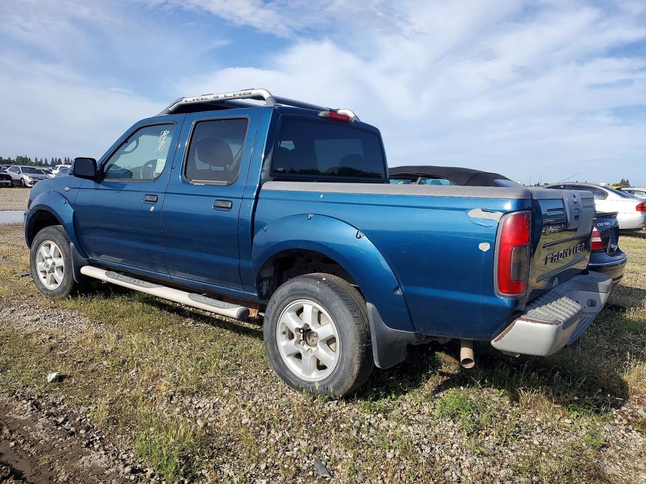 2003 Nissan Frontier Xe-v6 Blue vin: 1N6ED27T83C410762