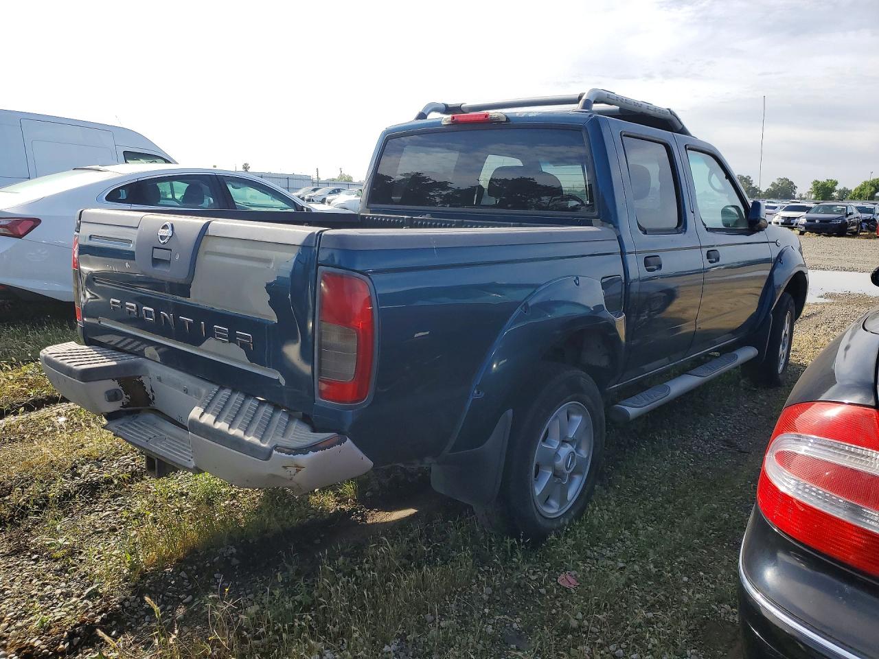 2003 Nissan Frontier Xe-v6 Blue vin: 1N6ED27T83C410762