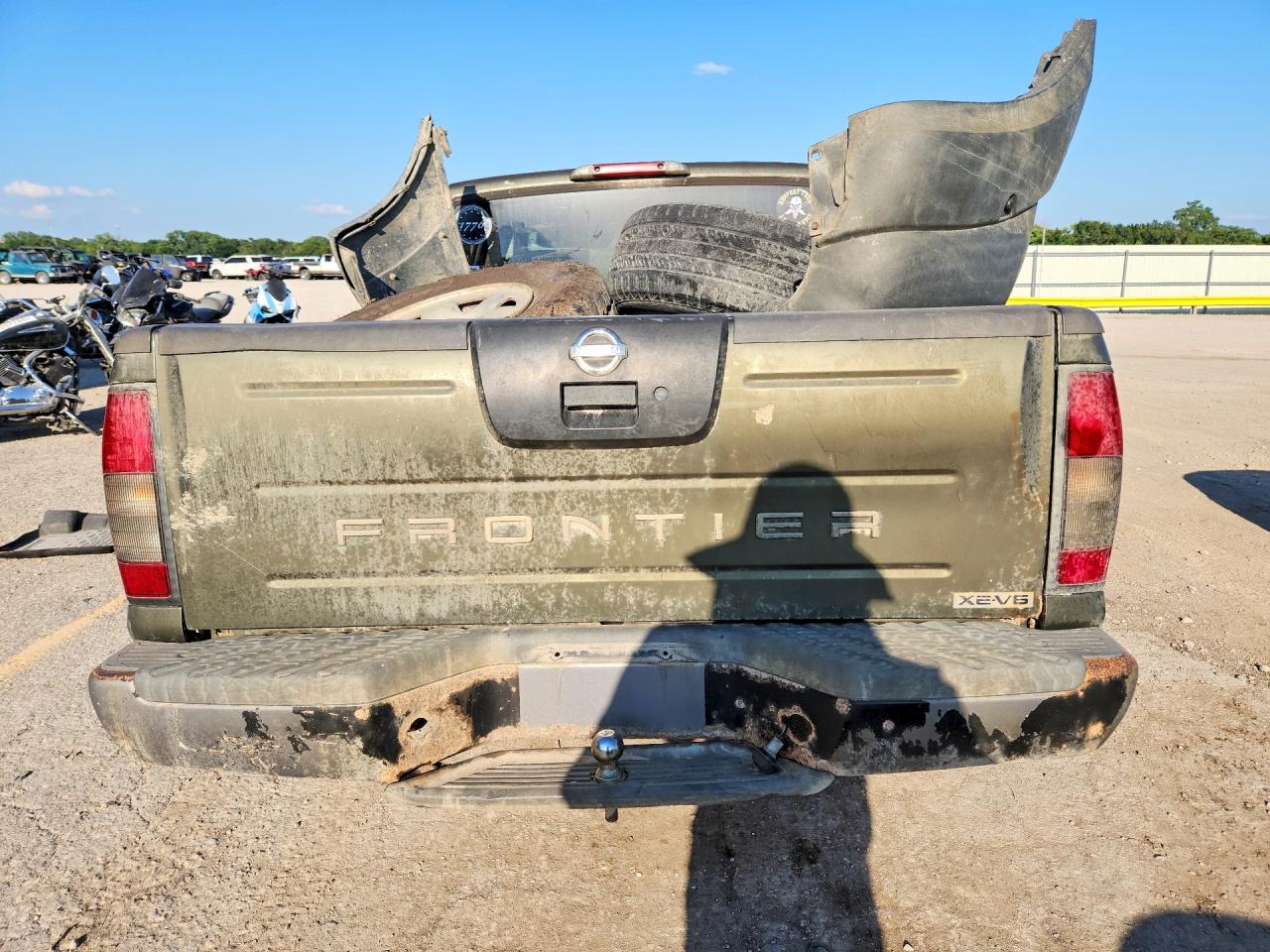 2003 Nissan Frontier Green vin: 1N6ED27T83C436827