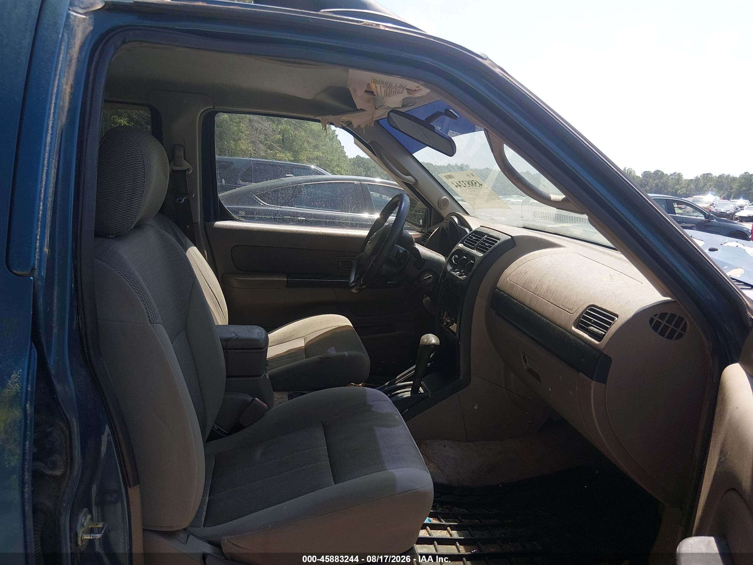 2004 Nissan Frontier Xe-v6 Blue vin: 1N6ED27T84C460773