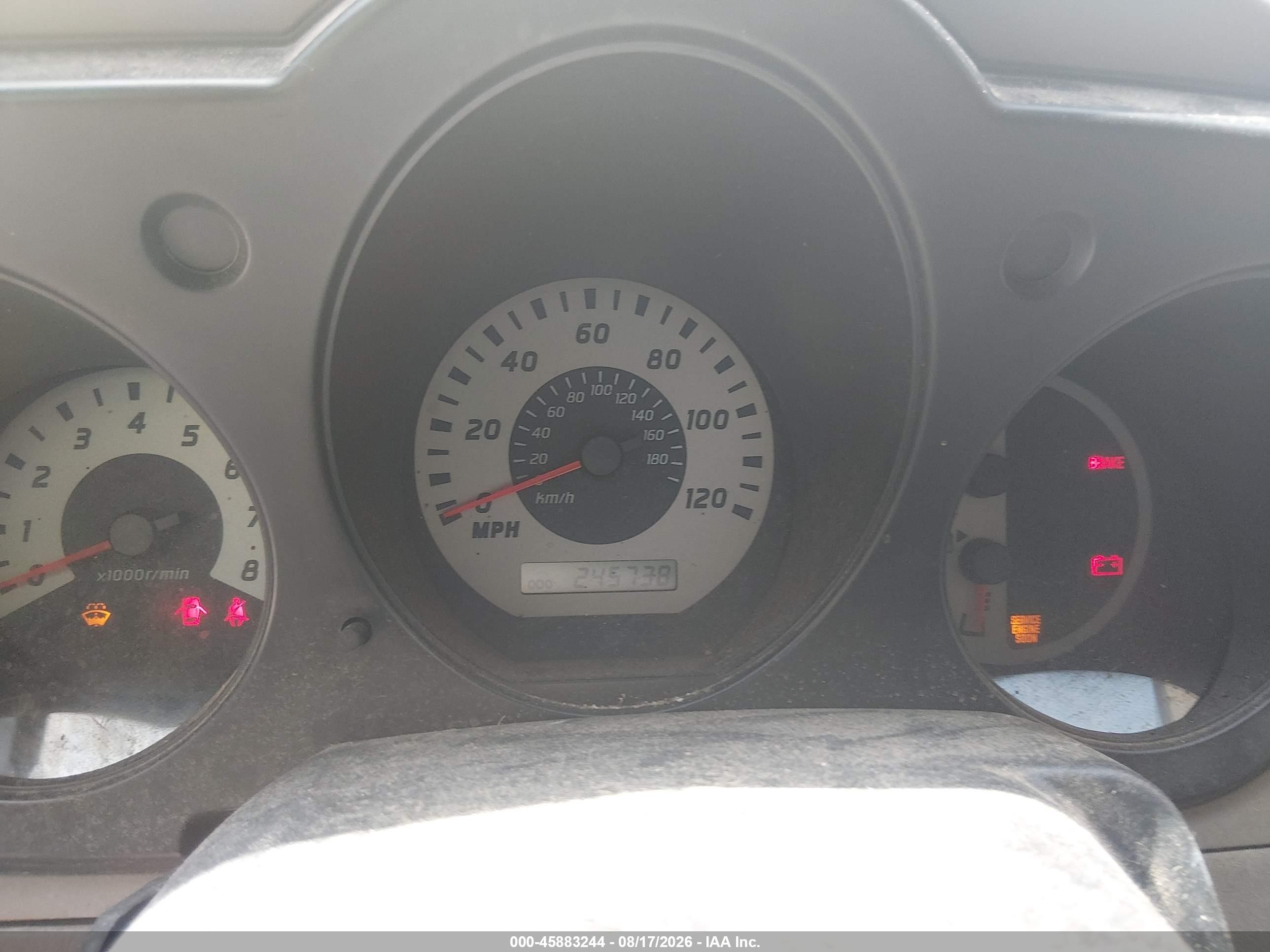 2004 Nissan Frontier Xe-v6 Blue vin: 1N6ED27T84C460773