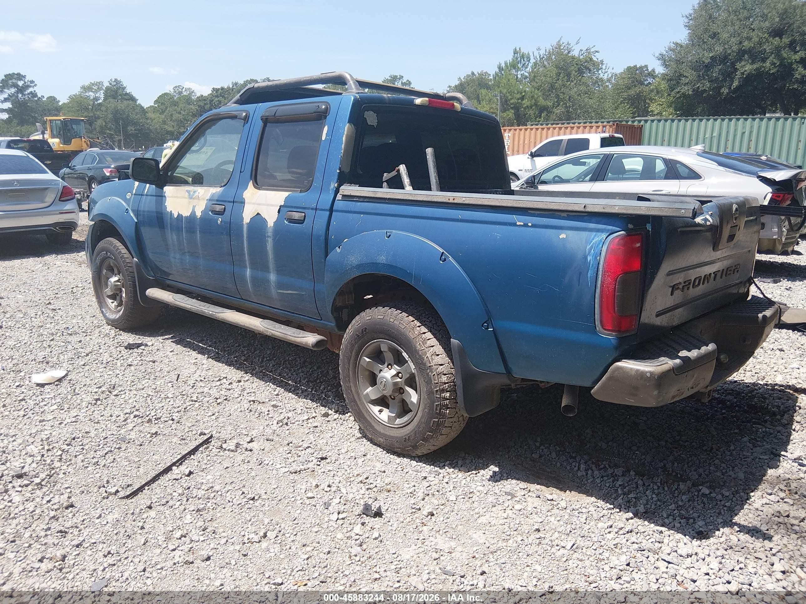 2004 Nissan Frontier Xe-v6 Blue vin: 1N6ED27T84C460773