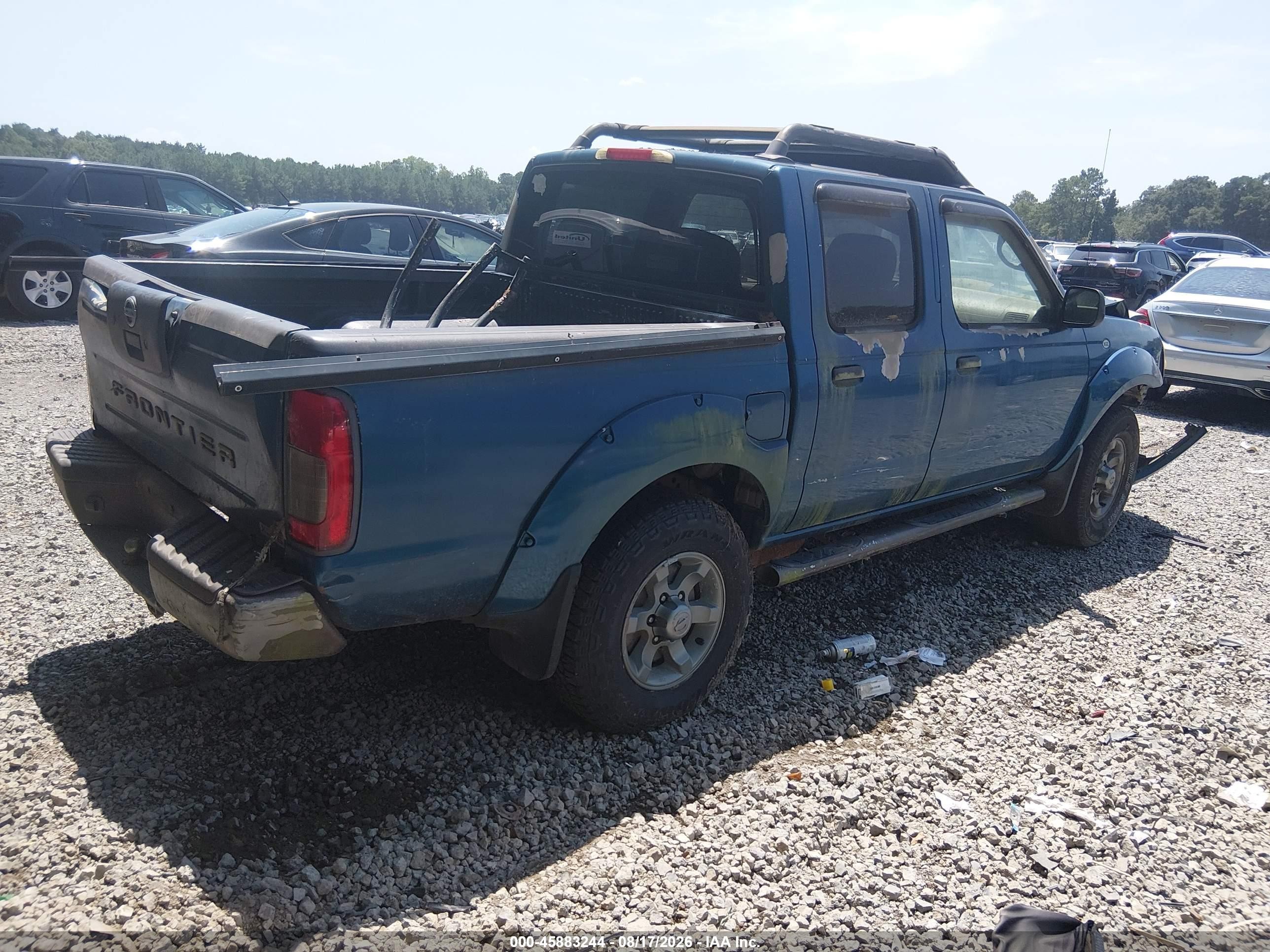 2004 Nissan Frontier Xe-v6 Blue vin: 1N6ED27T84C460773