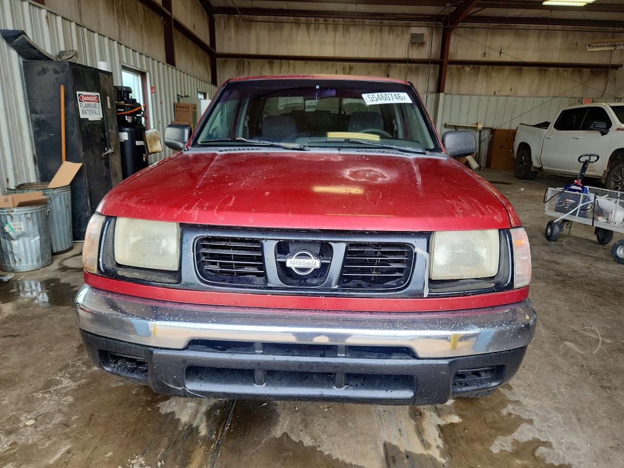 2000 Nissan Frontier Xe Red vin: 1N6ED27T8YC346083