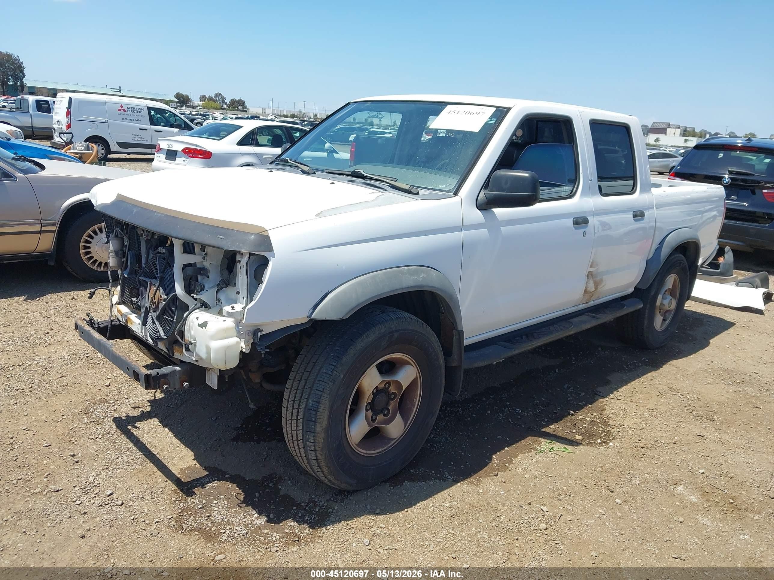 2000 Nissan Frontier Se-v6/xe/xe-v6 White vin: 1N6ED27T8YC357309