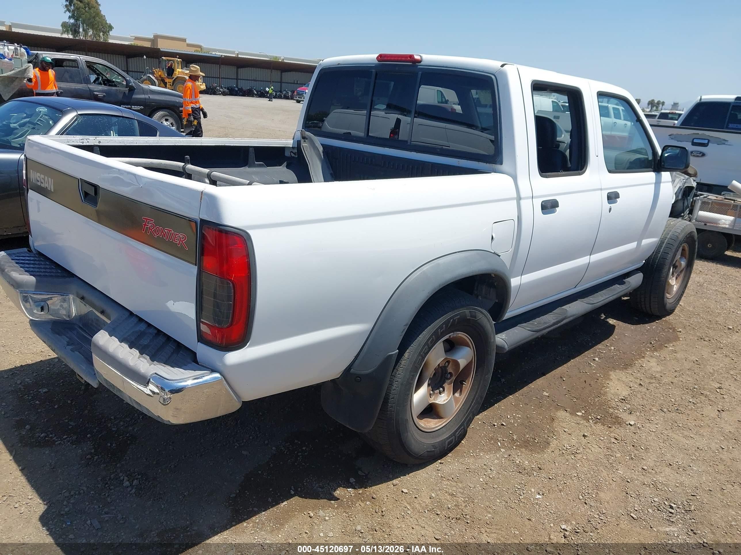 2000 Nissan Frontier Se-v6/xe/xe-v6 White vin: 1N6ED27T8YC357309