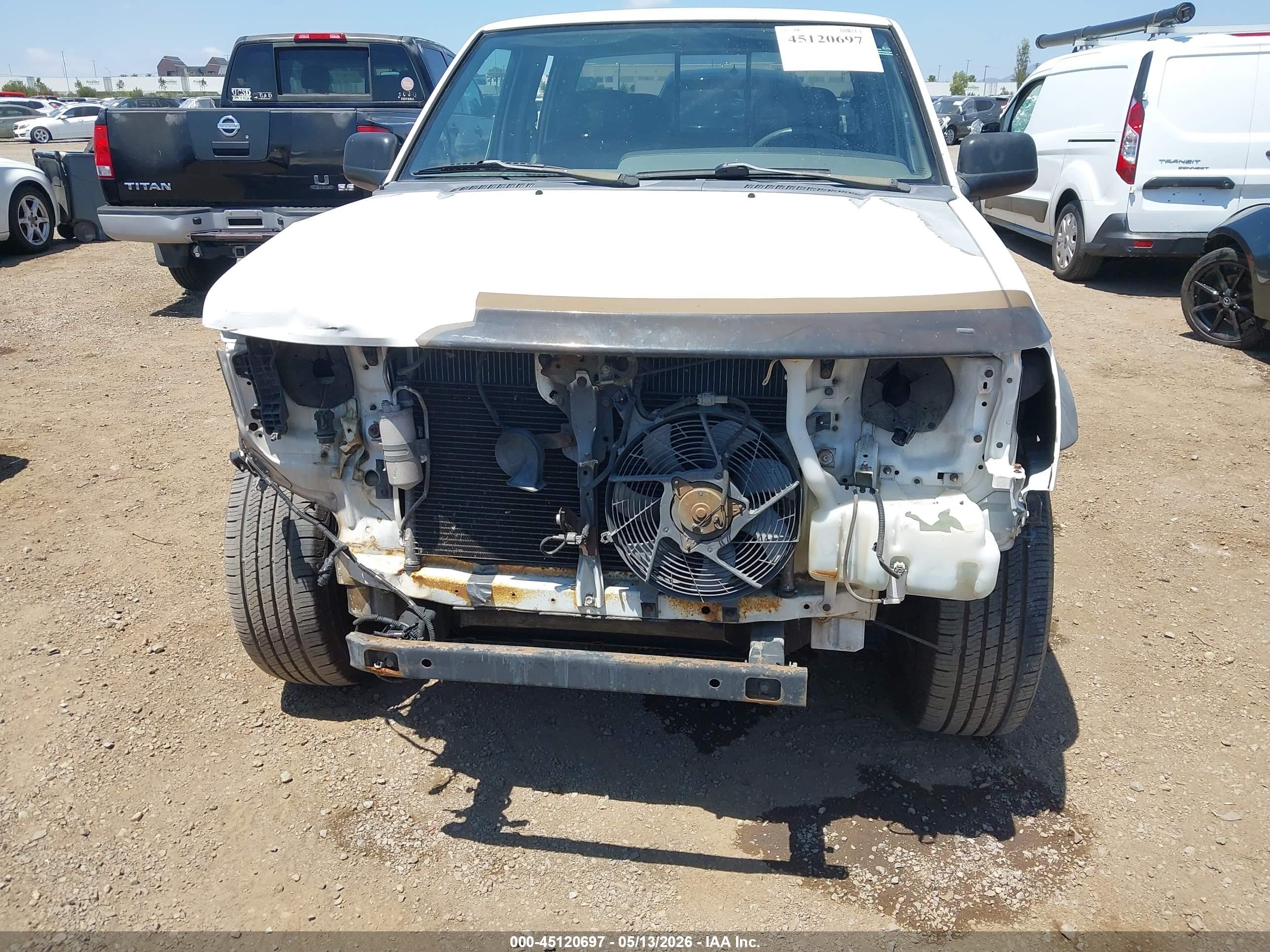 2000 Nissan Frontier Se-v6/xe/xe-v6 White vin: 1N6ED27T8YC357309