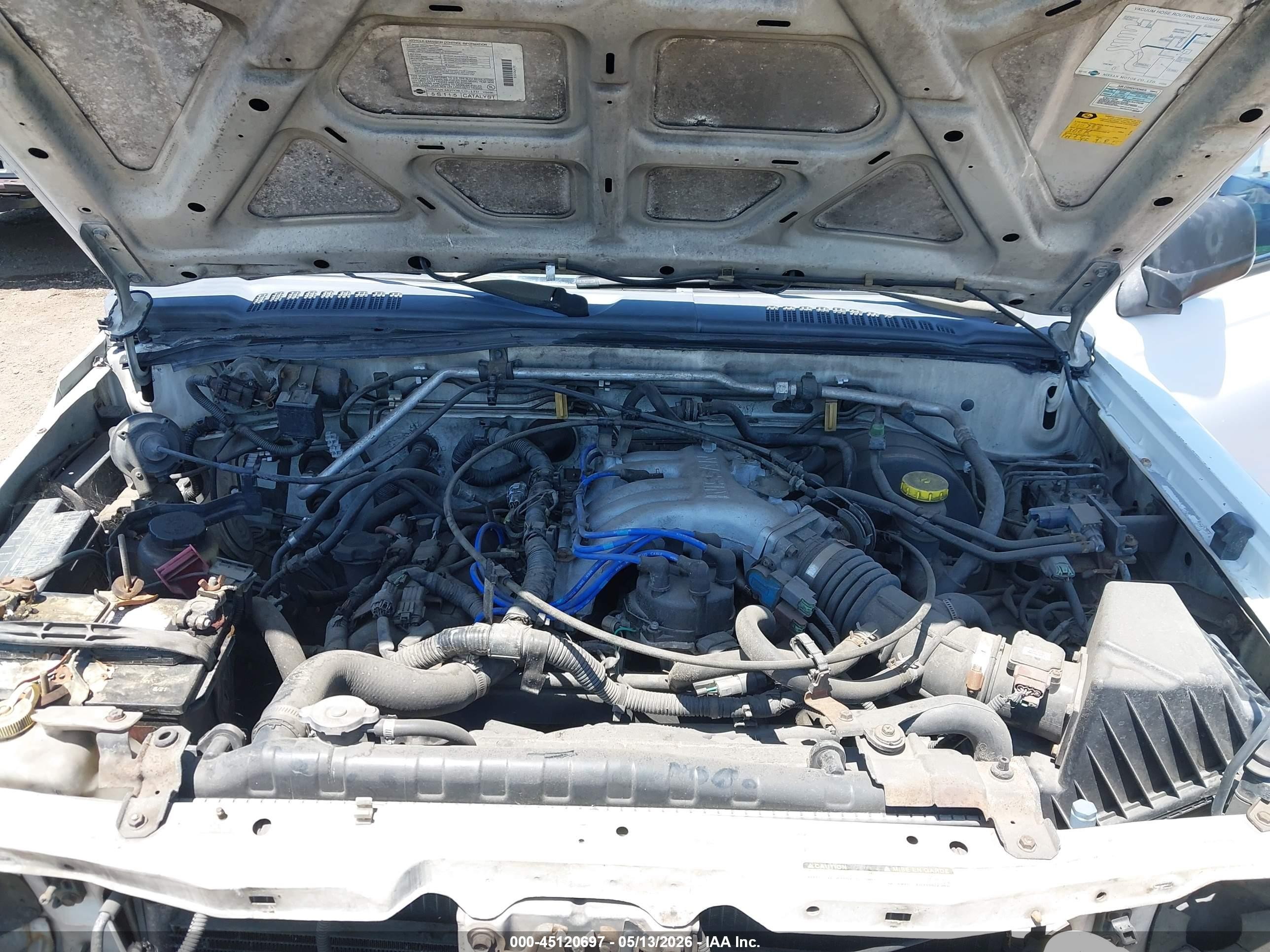 2000 Nissan Frontier Se-v6/xe/xe-v6 White vin: 1N6ED27T8YC357309