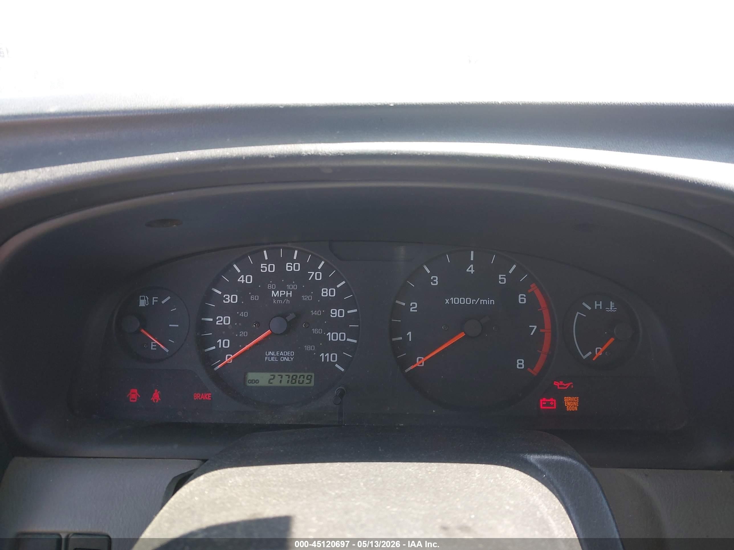 2000 Nissan Frontier Se-v6/xe/xe-v6 White vin: 1N6ED27T8YC357309
