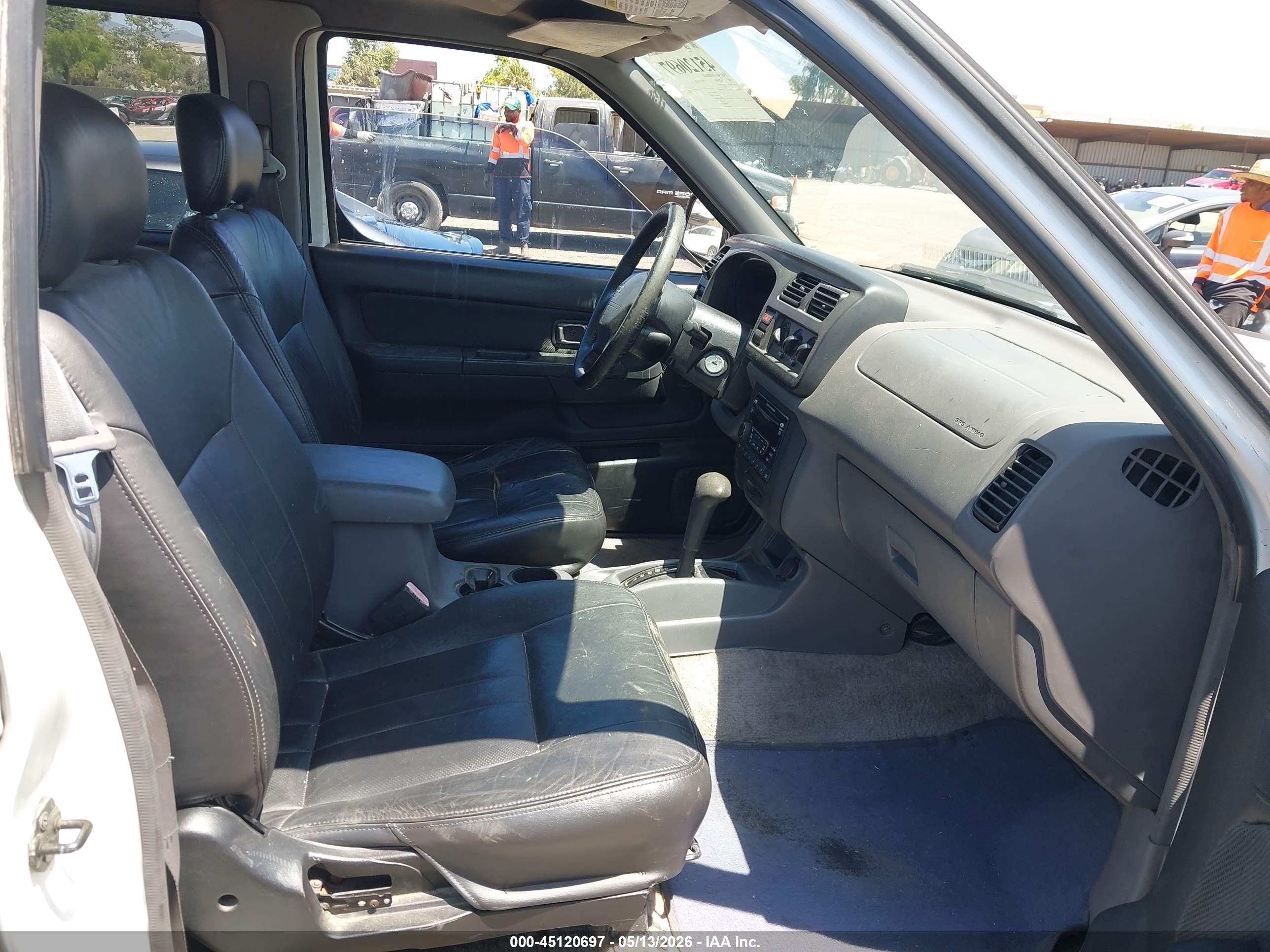 2000 Nissan Frontier Se-v6/xe/xe-v6 White vin: 1N6ED27T8YC357309