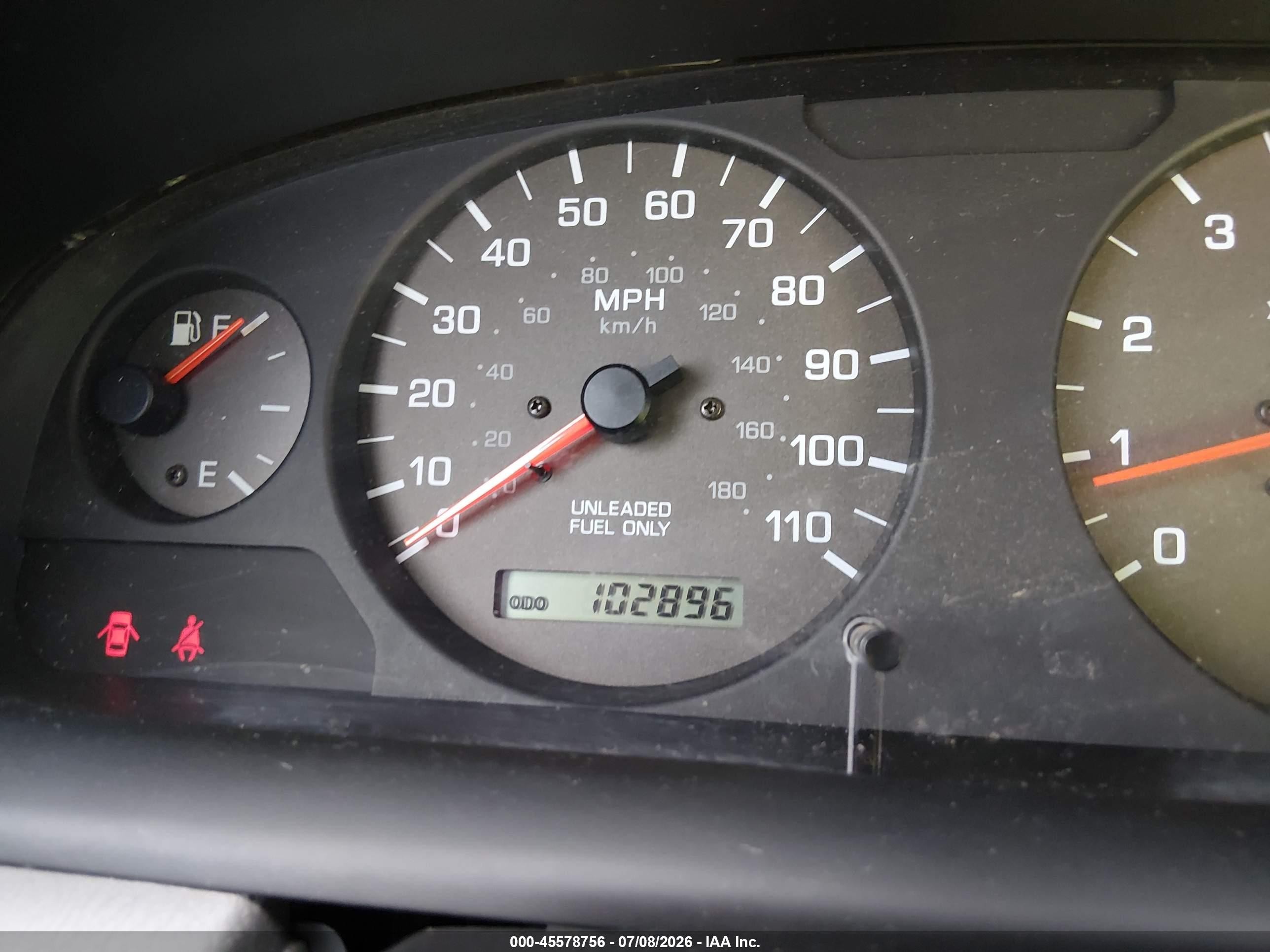2000 Nissan Frontier 2wd Se/xe Beige vin: 1N6ED27T8YC402930