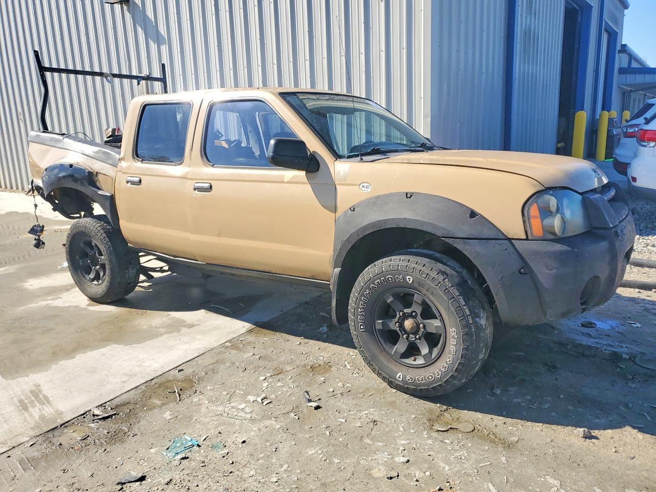 2001 Nissan Frontier Xe Tan vin: 1N6ED27T91C309078
