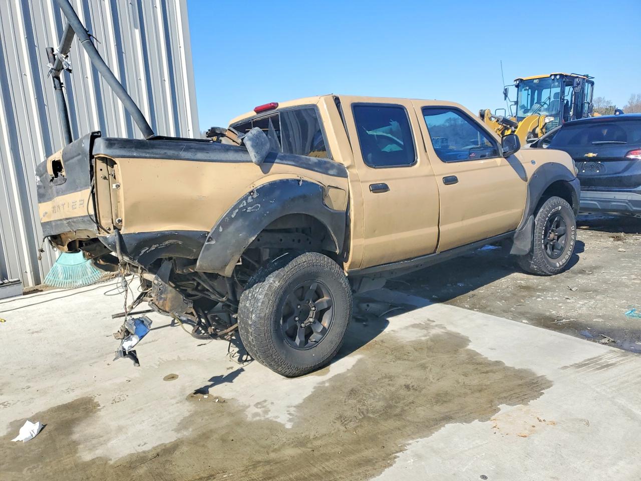 2001 Nissan Frontier Xe Tan vin: 1N6ED27T91C309078