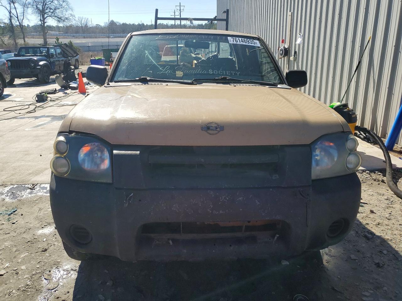 2001 Nissan Frontier Xe Tan vin: 1N6ED27T91C309078