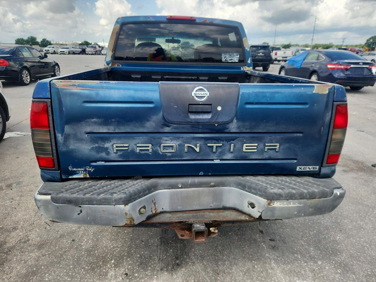 2001 Nissan Frontier Xe Blue vin: 1N6ED27T91C363027