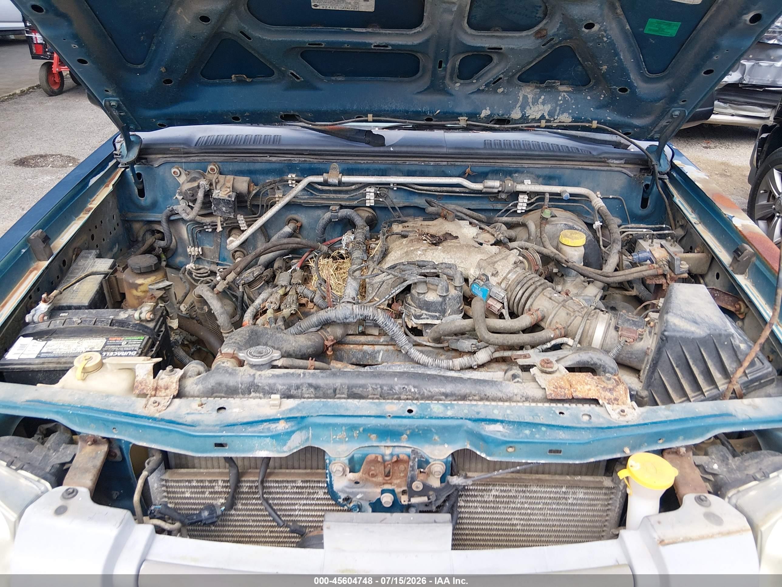 2001 Nissan Frontier Xe-v6 Синий vin: 1N6ED27T91C385190