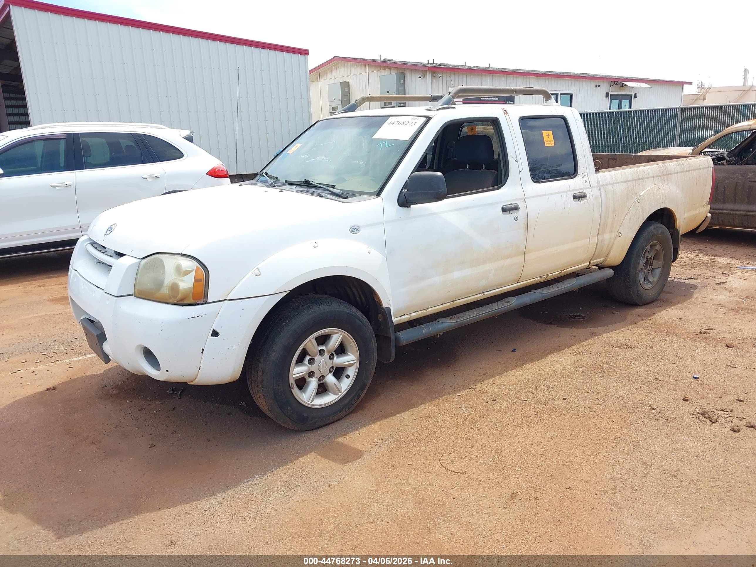 2003 Nissan Frontier Xe-v6 White vin: 1N6ED27T93C450249