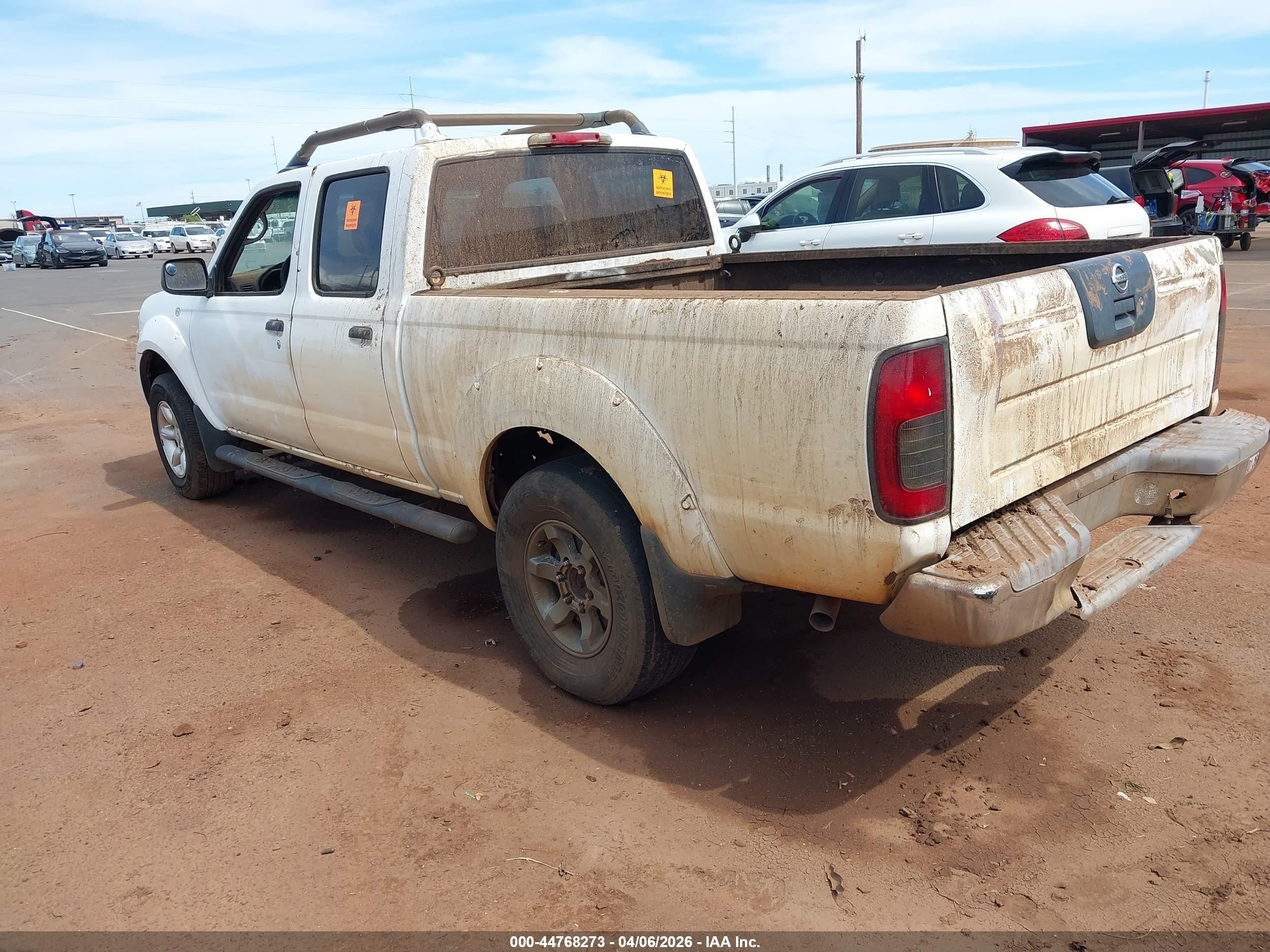 2003 Nissan Frontier Xe-v6 White vin: 1N6ED27T93C450249