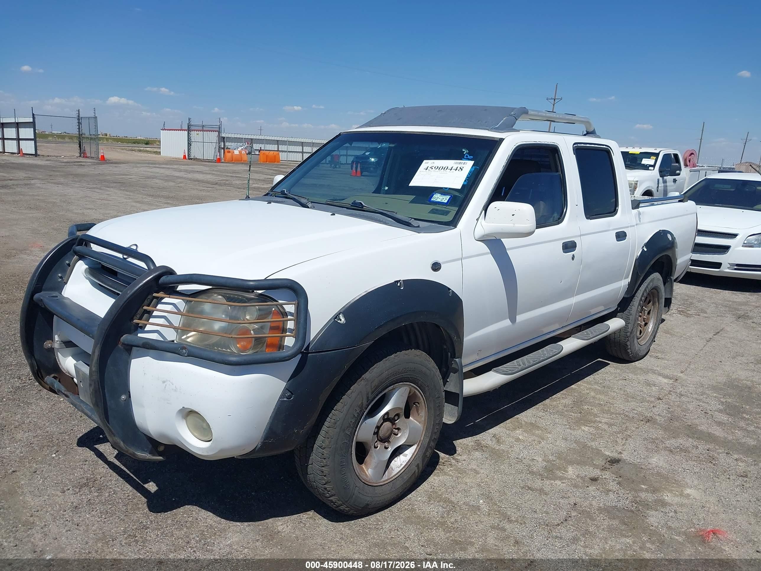 2001 Nissan Frontier Se-v6 White vin: 1N6ED27TX1C306349