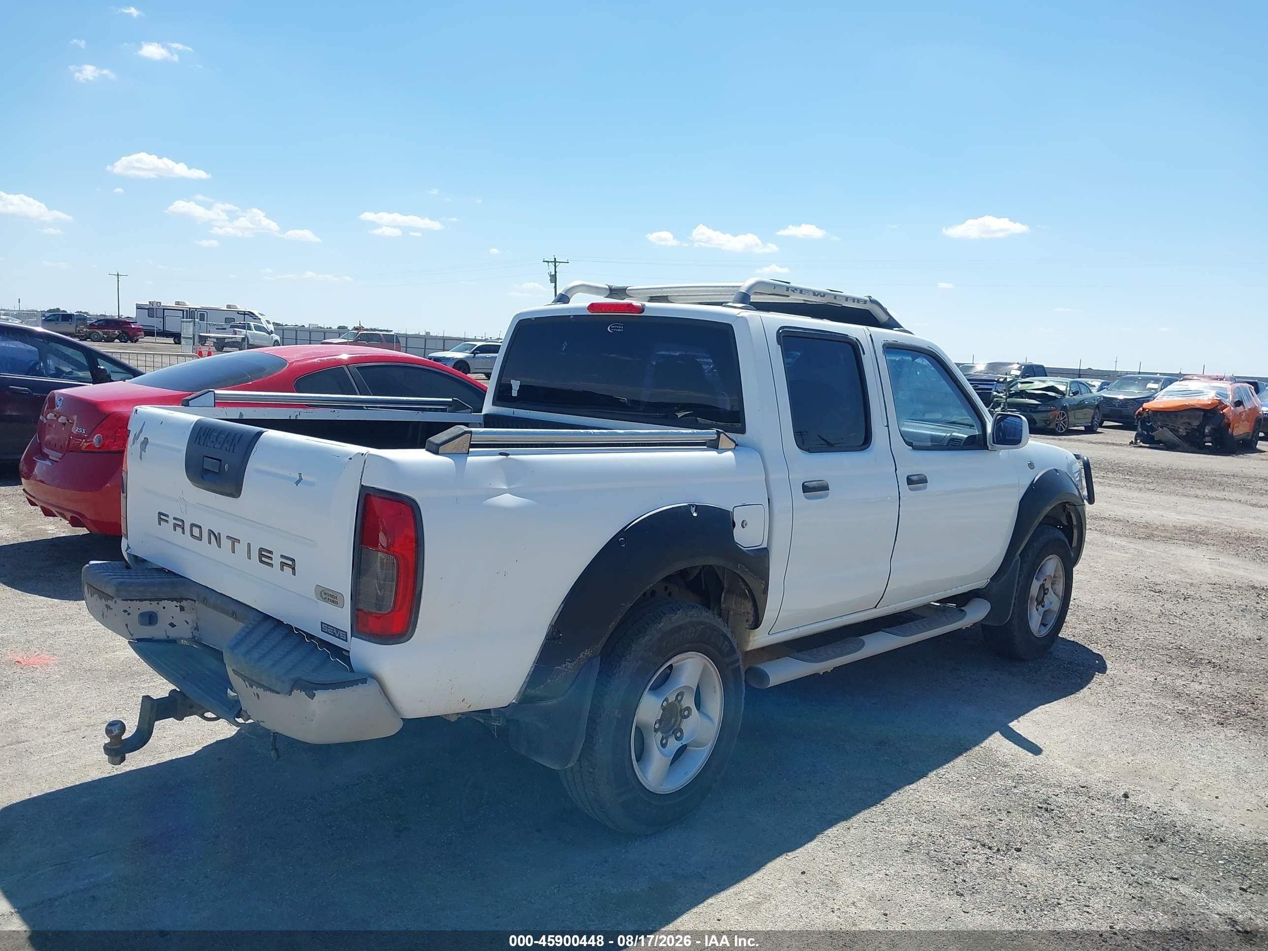 2001 Nissan Frontier Se-v6 White vin: 1N6ED27TX1C306349