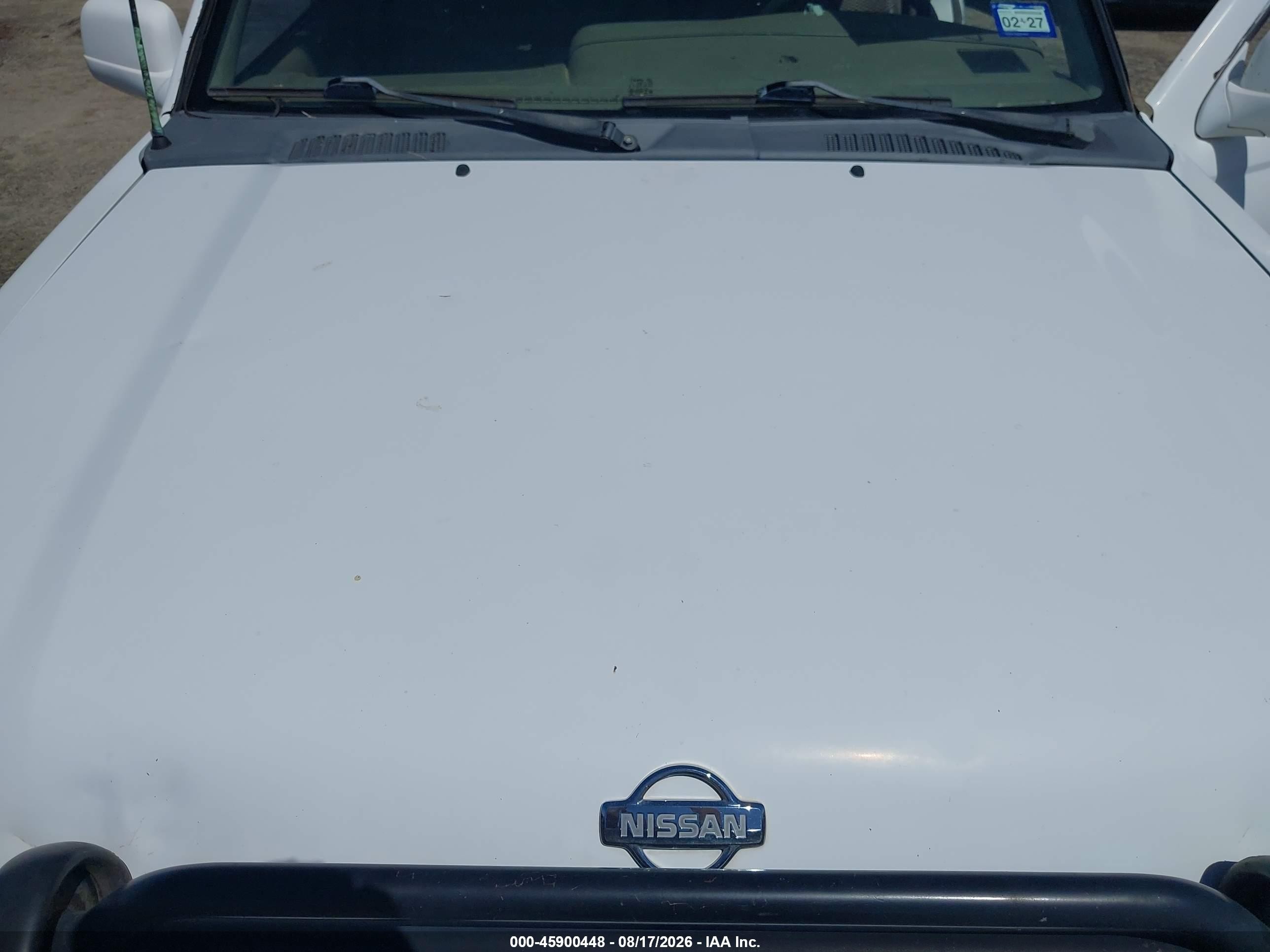 2001 Nissan Frontier Se-v6 White vin: 1N6ED27TX1C306349