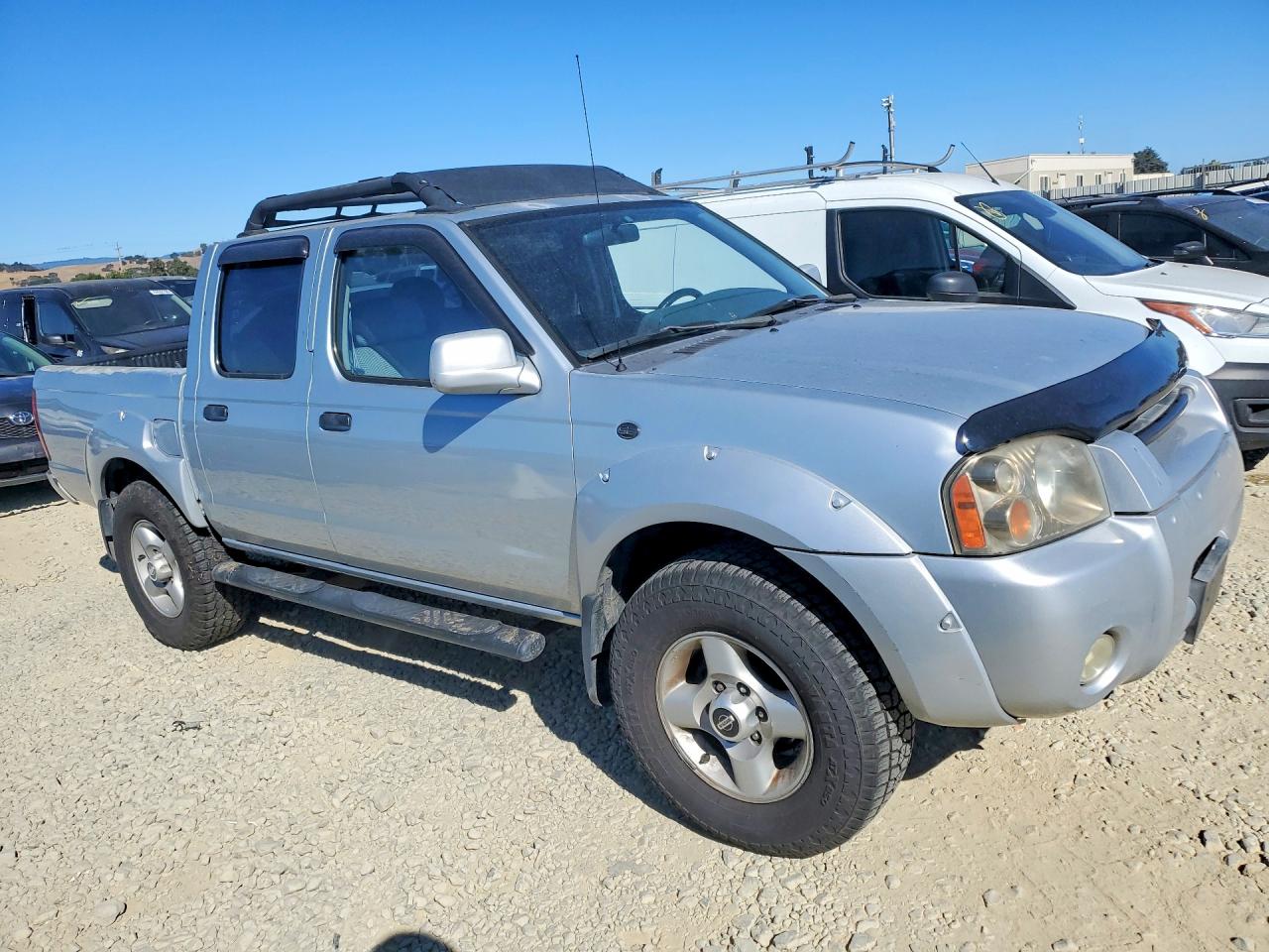 2001 Nissan Frontier Xe Silver vin: 1N6ED27TX1C331347