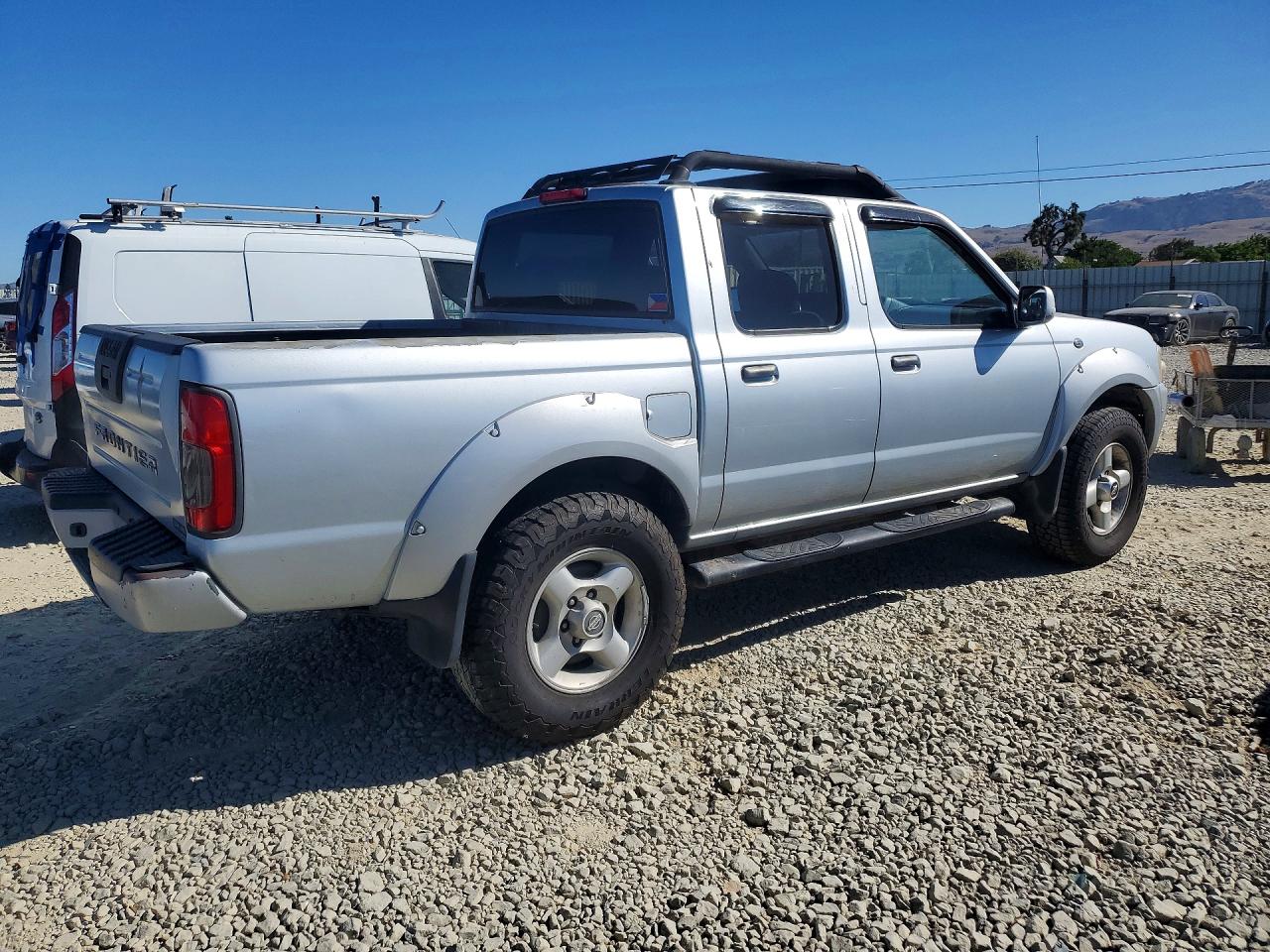 2001 Nissan Frontier Xe Silver vin: 1N6ED27TX1C331347