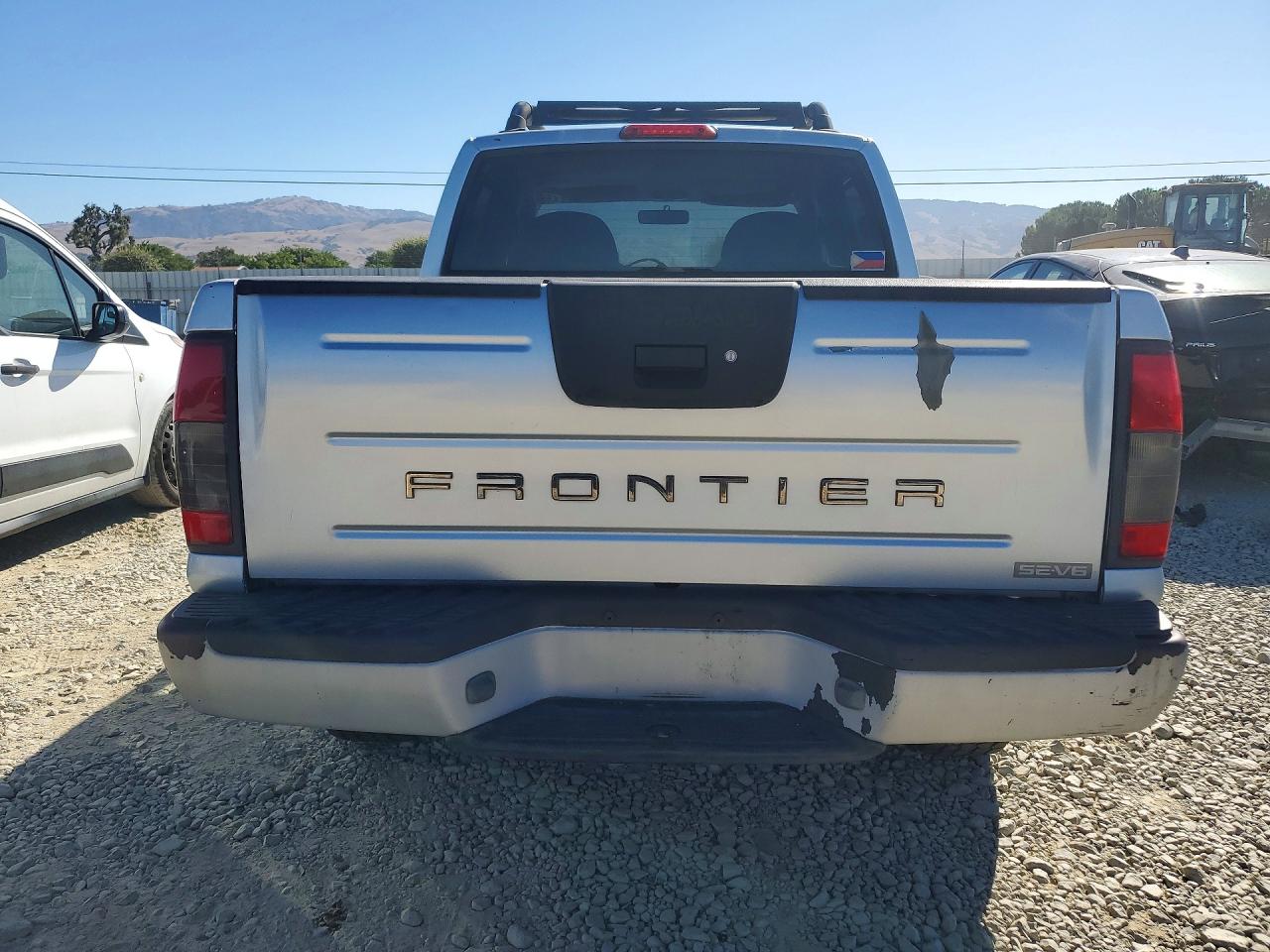 2001 Nissan Frontier Xe Silver vin: 1N6ED27TX1C331347